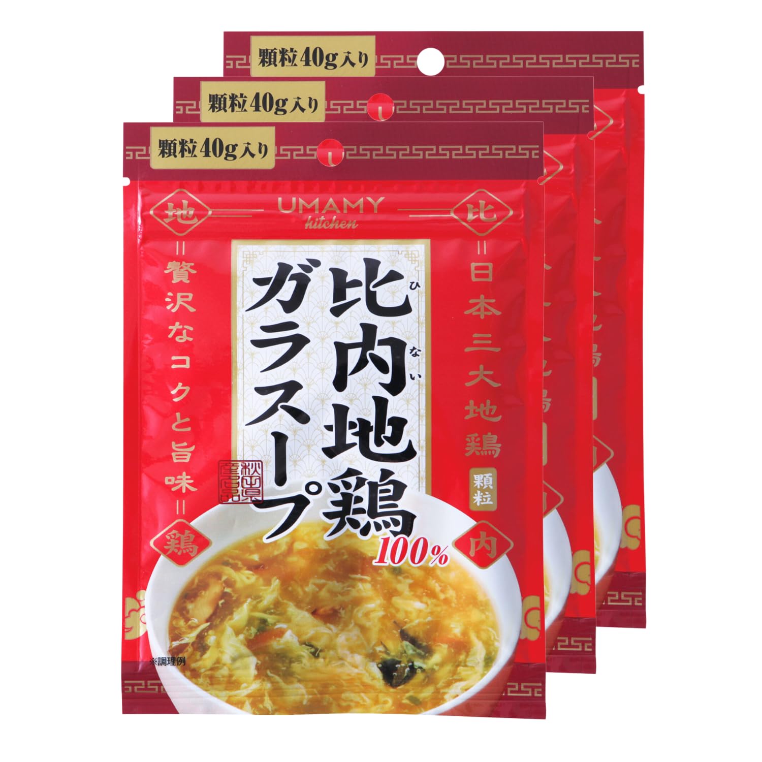 UMAMY 比内地鶏ガラスープの素 40g