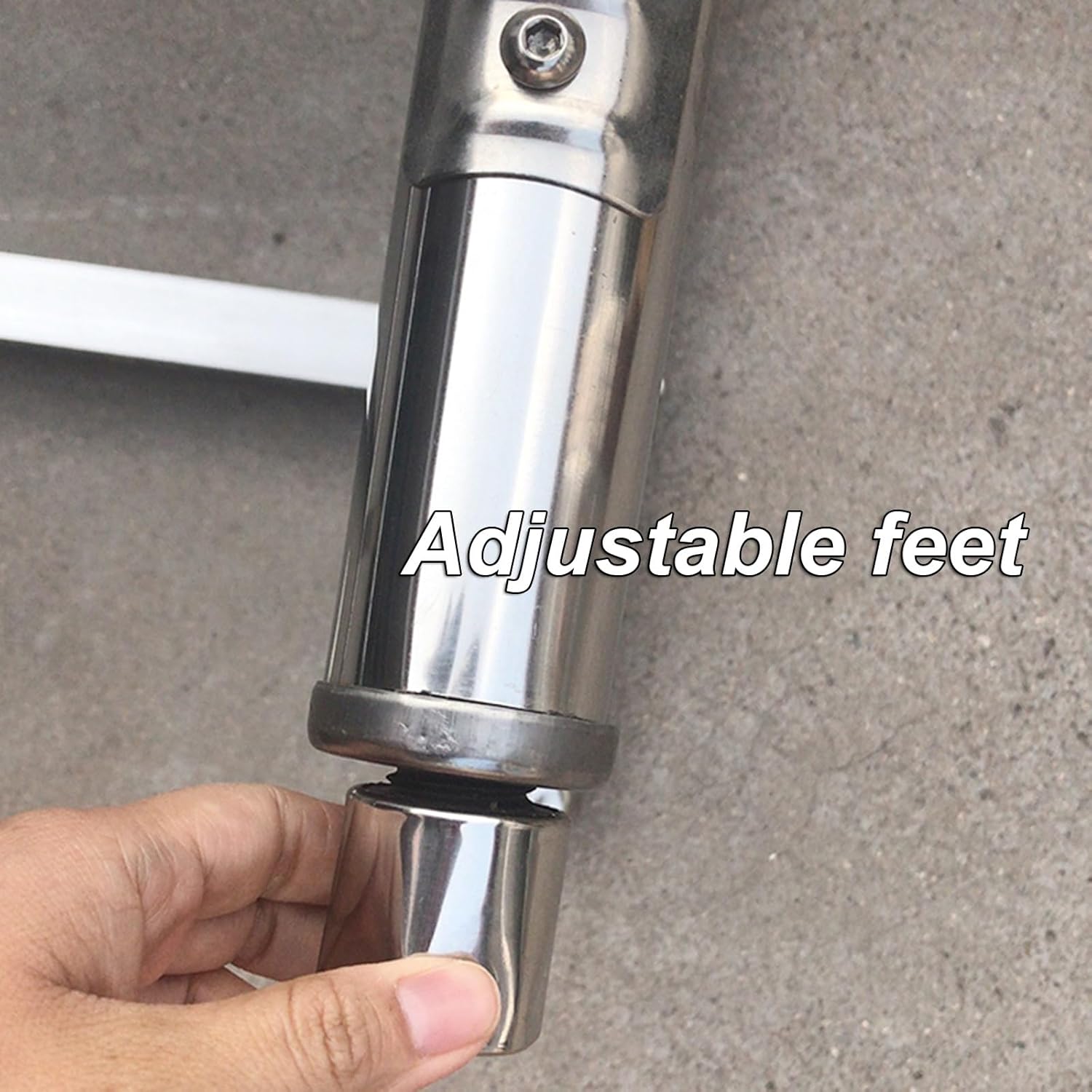 Single Level Stainless Steel Work Table Kitchen Cooktop Chopping Table Packing Table Multi-functional Commercial Preparation Table Sturdy Metal Table