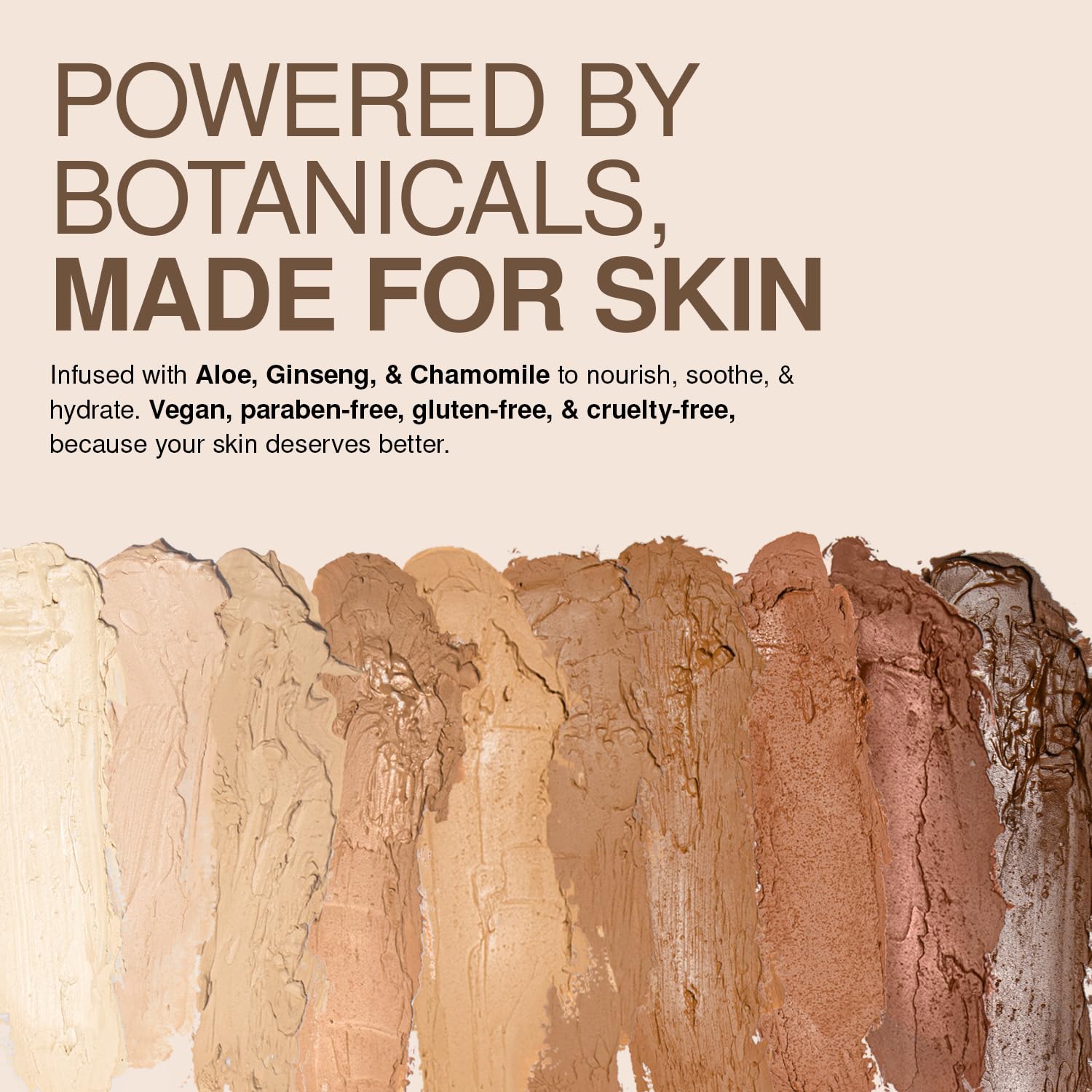 Palladio BUILD & BLEND Foundation Stick, Medium Coverage Buildable Contour Stick for Face, Ultra Blendable Creamy Formula for a Natural Shine Free Finish, Professional Makeup, 0.25 Ounce (Almond) - Image 6