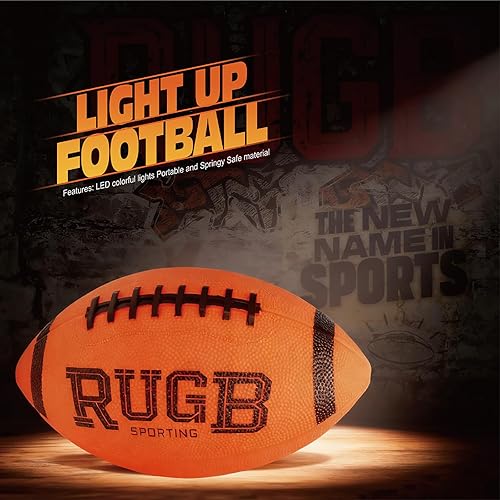 Miniatura 6 de Fútbol iluminado  Fútbol urbano que brilla en la oscuridad  NO 6  Regalos para adolescentes  Deportes al aire libre para adolescentes  Ideas de