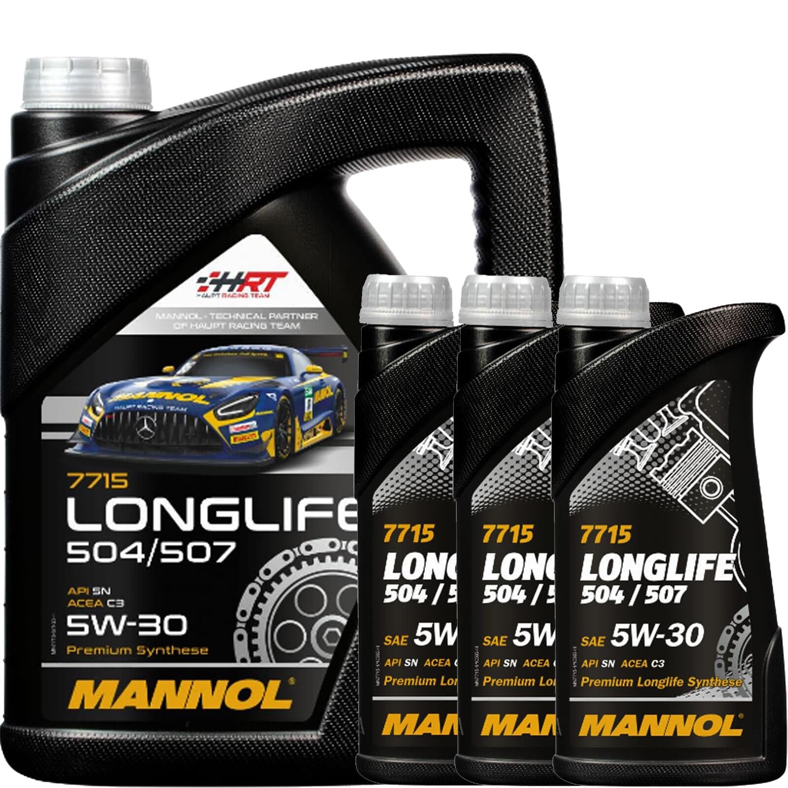 8L Mannol 5W-30 Longlife Motoröl | SAE 5W-30 504 507 7715 , Api Sn/cf, Bi Synthetisch
