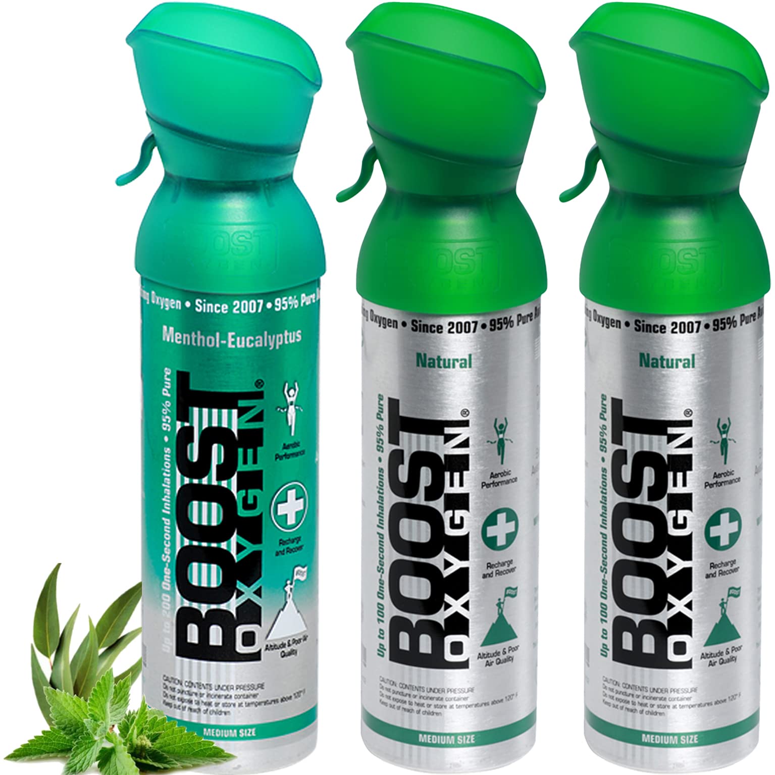 Boost Oxygen Naturale ed Eucalipto 5L (3 Pack)