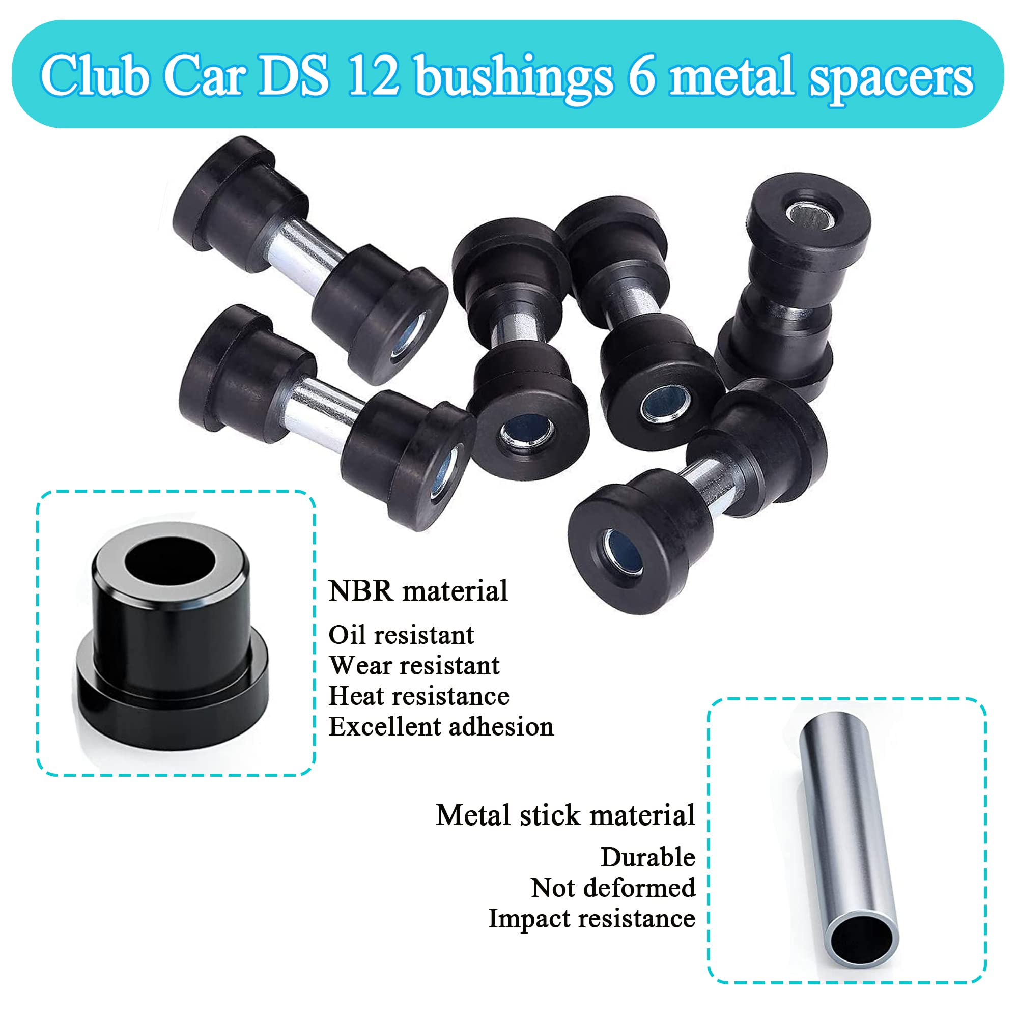 Kit De Réparation D'extrémité Avant De Chariot - Kit De Bague De Broche