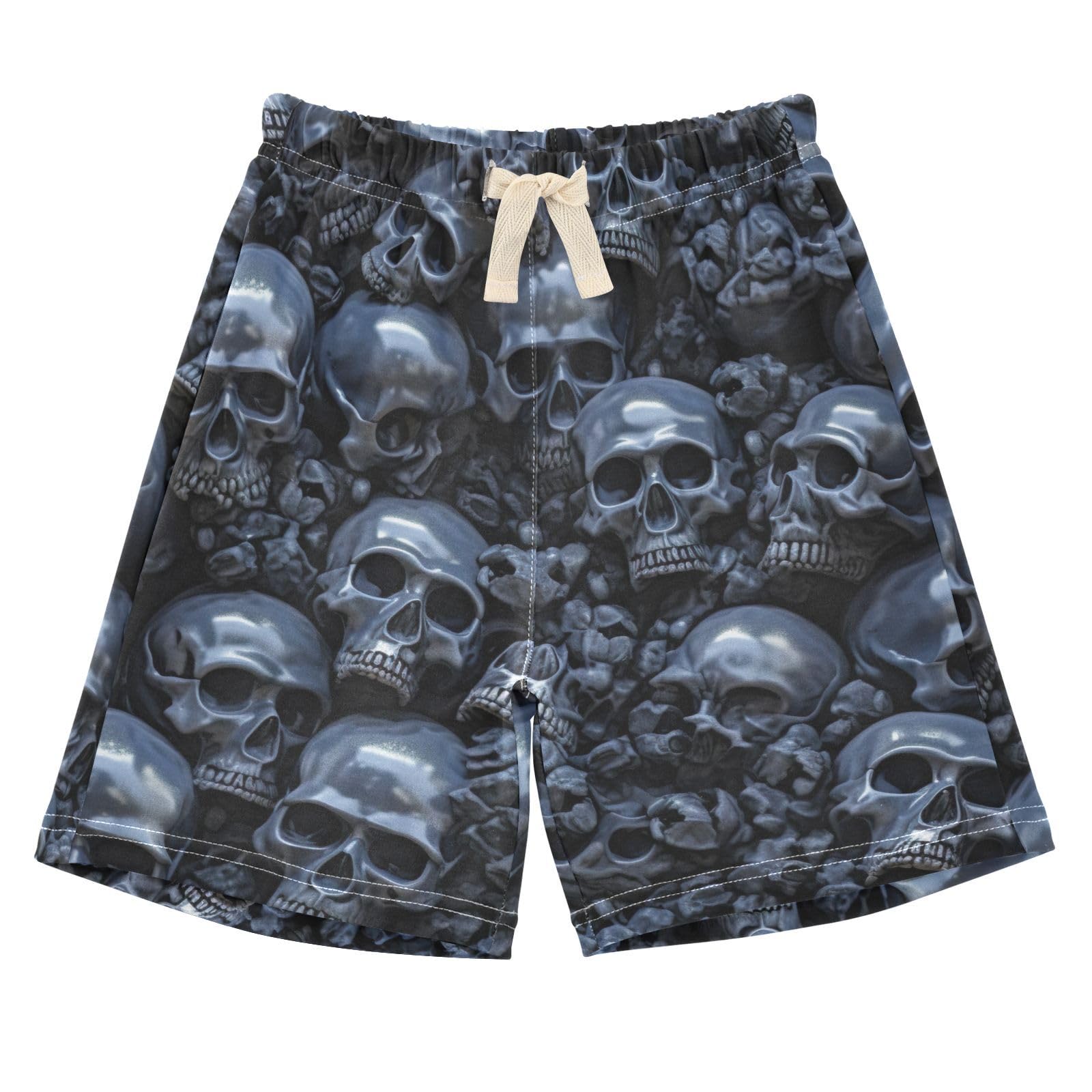 UMIRIKO Baby Shorts Bottoms Skull Gothic Cotton Shorts for Boys Girls 5T 202a1967