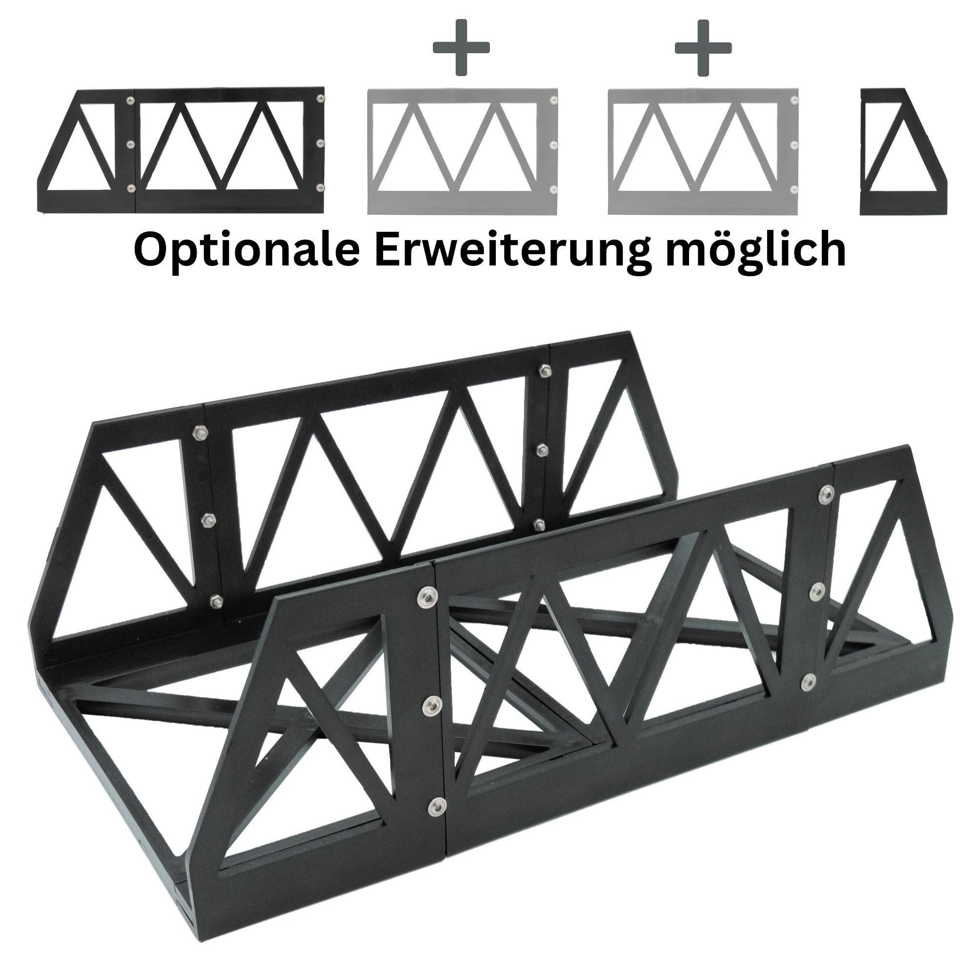 Brücke Startset aus stabilem HDPE-Kunststoff erweiterbar - Spur G Gartenbahn Anlagenbau
