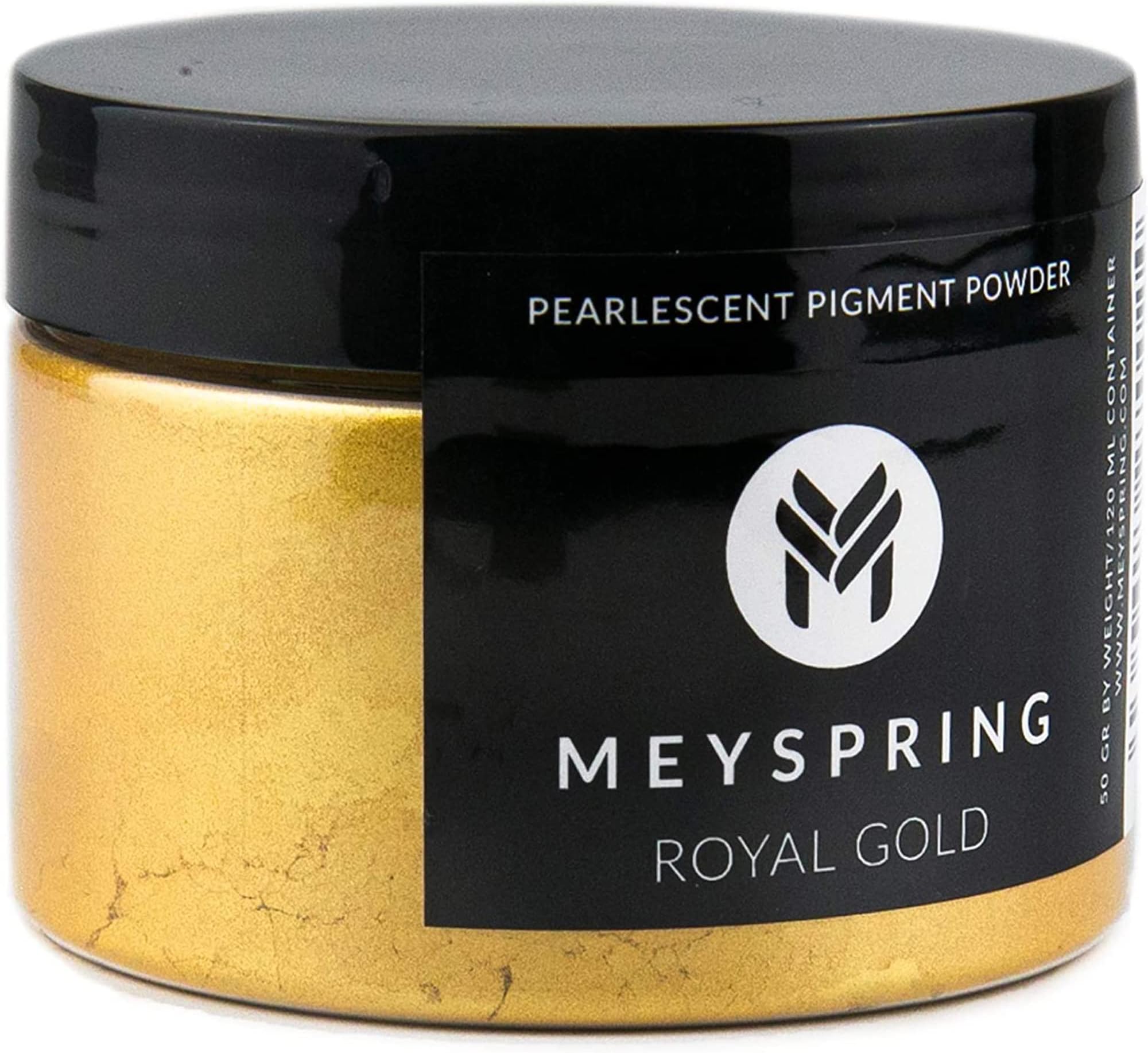 Royal Gold Mica Powder for Epoxy Resin - Kintsugi Gold Pigment - Great for Repair Kit and Metallic Epoxy - Resin Art Supplies - Cosmetic Grade