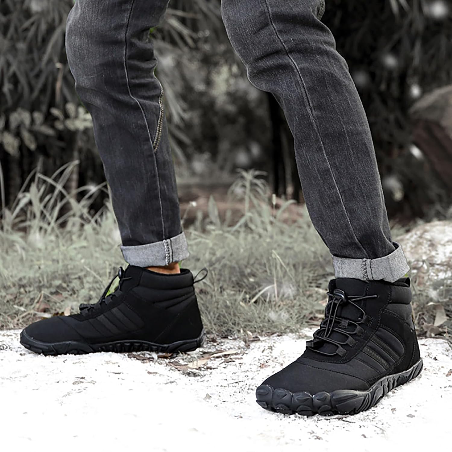 Hiking Boots Women Waterproof Non Slip Ankle Shoes for Women Dressy Casual Lace Up Lightweight Outdoor Fashion Retro Sneakers