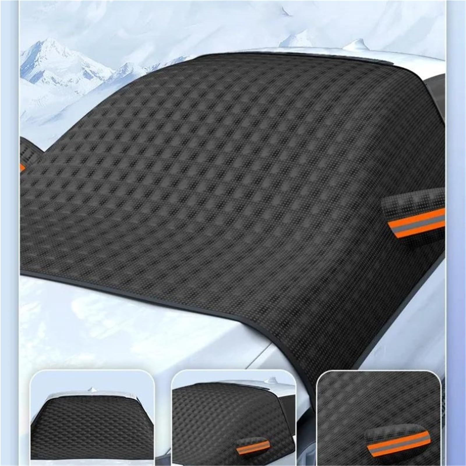 Parabrezza per Auto Copertura Antigelo Copertura Antigelo Magnetico Scudo di Ghiaccio Sole. Copri Parabrezza Auto Inverno