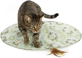 Petlinks Mystery Motion Electronic Cat Toy - Concealed Battery-Powered Interactive Mouse with 4 Speeds for Chasing Fun