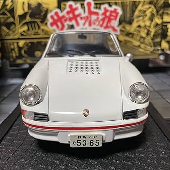 Amazon.co.jp: 品 京商 1/18 サーキットの狼 ポルシェ911 カレラ