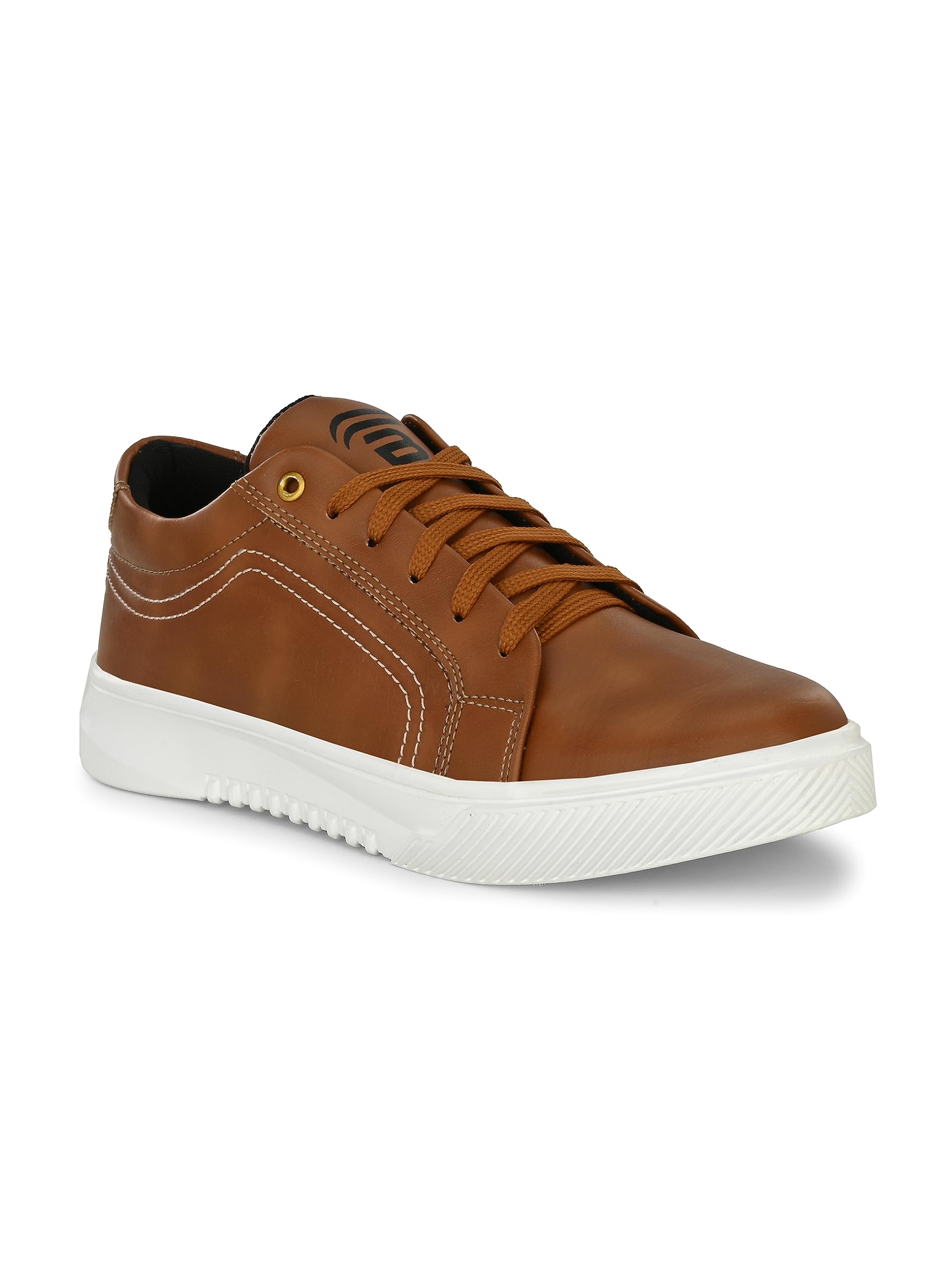 bucik BCK10147 Men's Comfortable & Stylish Tan Synthetic Leather Casual Shoes-picture-53