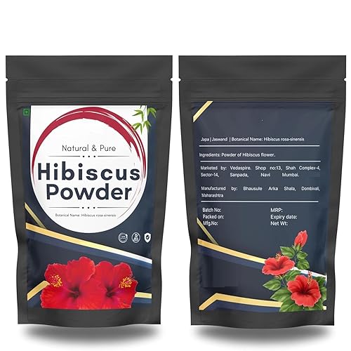 Miniatura 5 de NS Hibiscus Powder for Hair Growth & Skin  100g  Natural Hair Fall Control & Scalp Nourishment  Face Pack & Hair Mask for Glowing Skin & Dull & Dry
