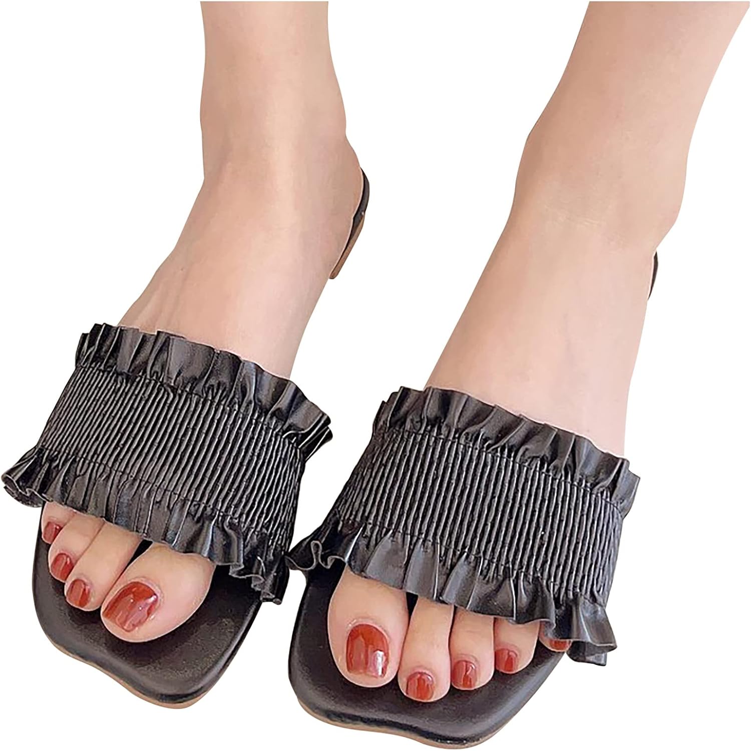 slip on pool sandals