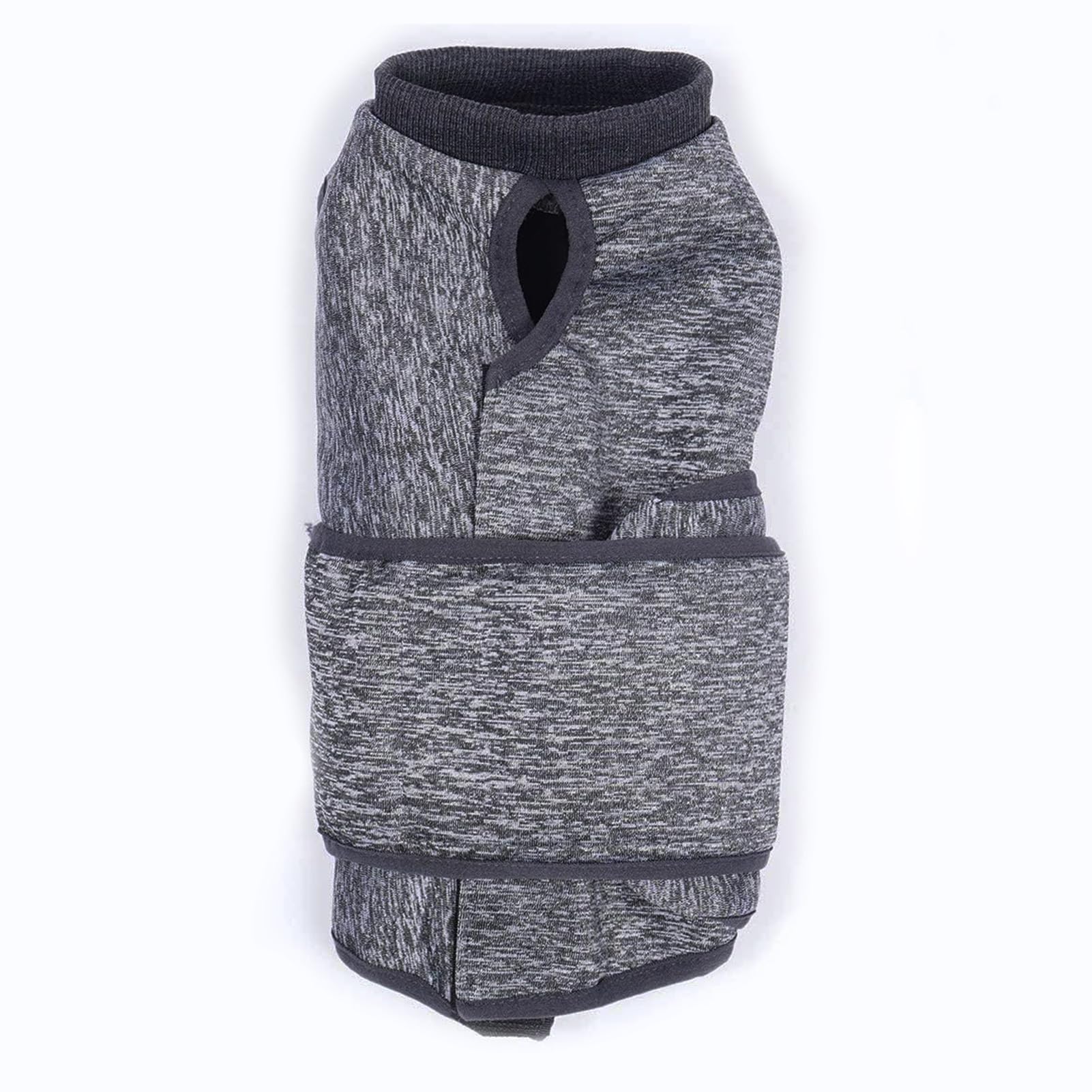 Pet Anxiety Jacket Calming Vest, YolieraArt Thunder Jacket for Cats and Dogs Anxiety, Calming Wrap Around Hug Thunder Jacket Weighted Anxiety Calming Vest for Pets (Grey, Large)