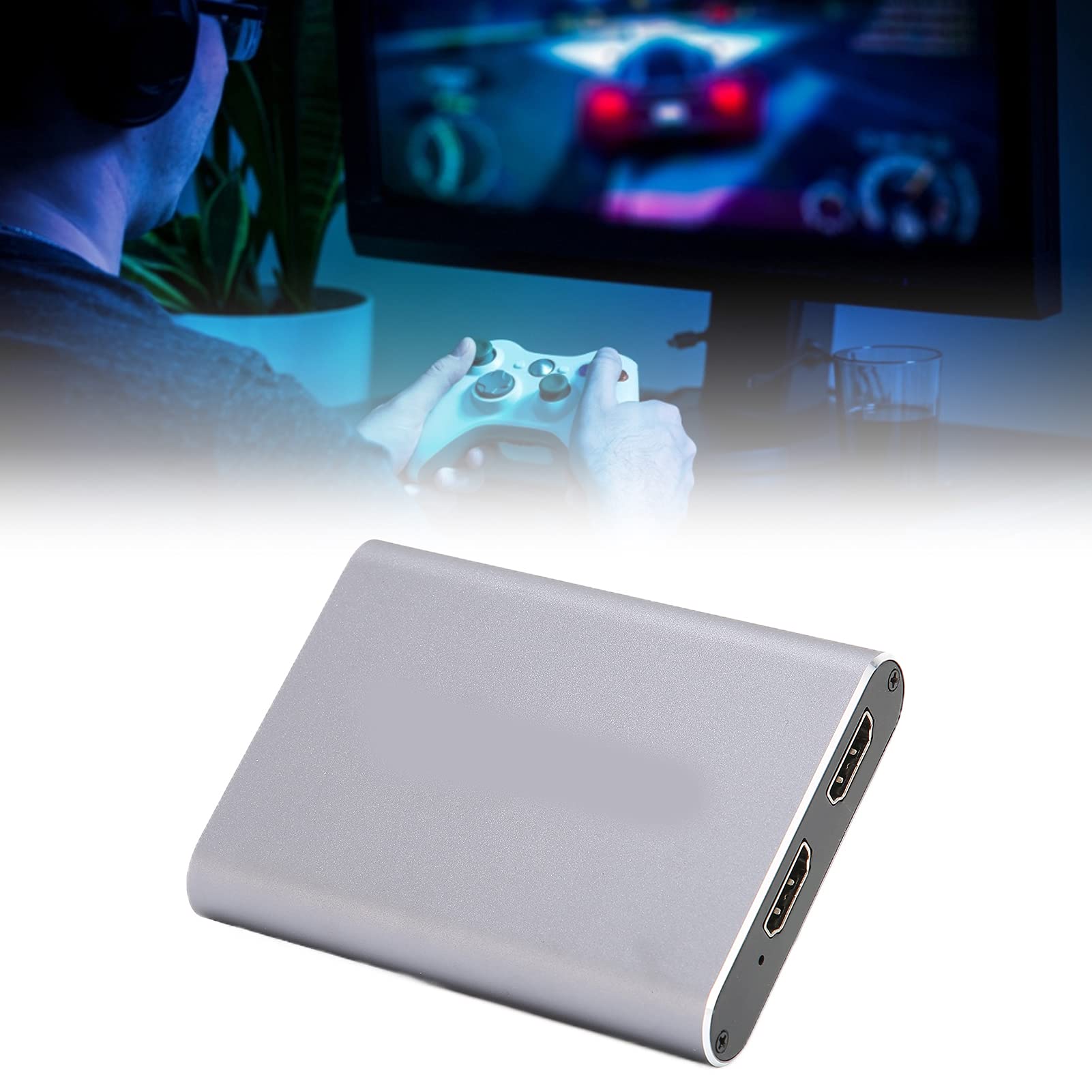 Karta Przechwytywania Wideo HD 4K do Sprzętu do Gier z Interfejsem Multimedialnym Wysokiej Rozdzielczości, Urządzenie do Przesyłania Strumieniowego do Laptopów Switch, Interfejs USB