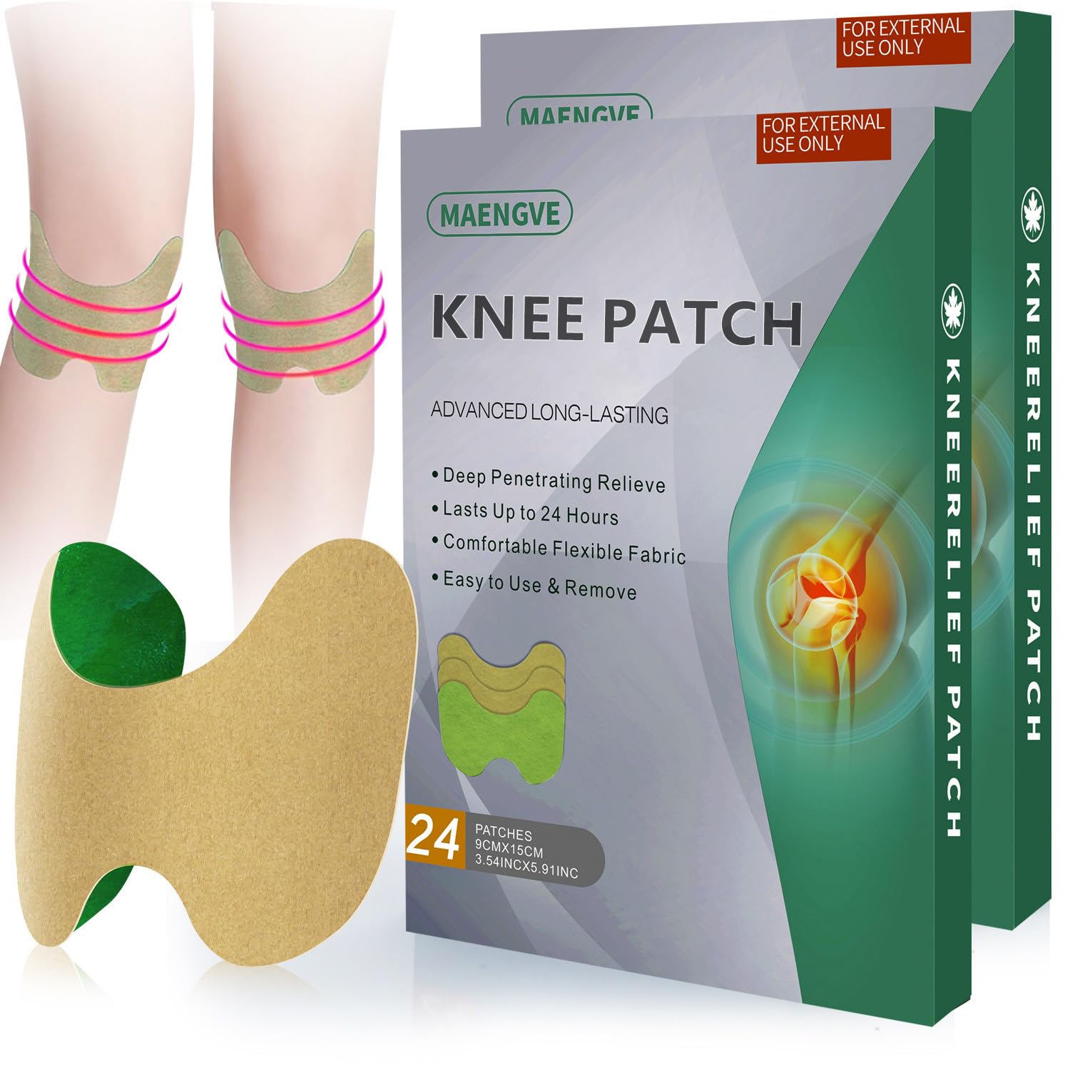 Herbal Knee Pain Relief Patch Hoontai