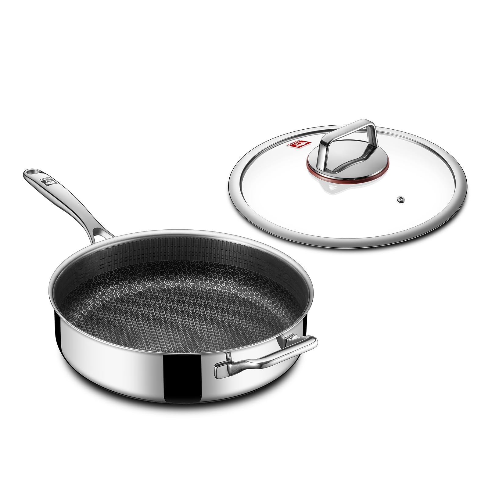 Amazon.com: KOBACH 5.5 Quart Stainless Steel Deep Frying & Sauté