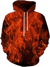 Neemanndy Unisex Graphic Print Hoodies 3D Colorful Novelty Design Long Sleeve Sweaters with Pocket - coolthings.us