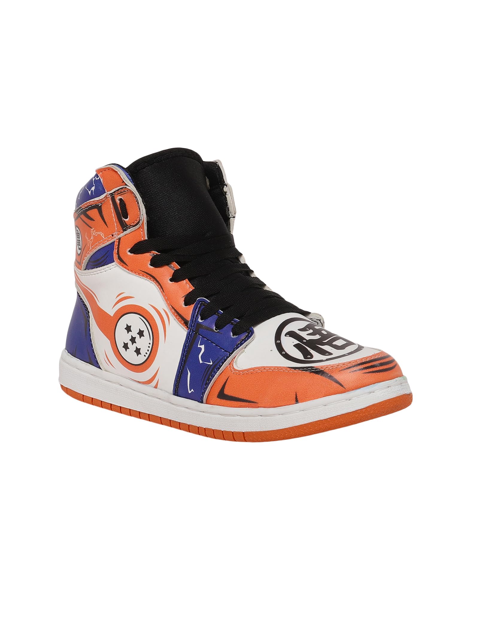 Fans Army Mens DBZ Goku Anime High-Ankle Casual Sneakers (DBZ-UK-07) Orange (B0CNKNDW5Z) Amazon Price History, Amazon Price Tracker