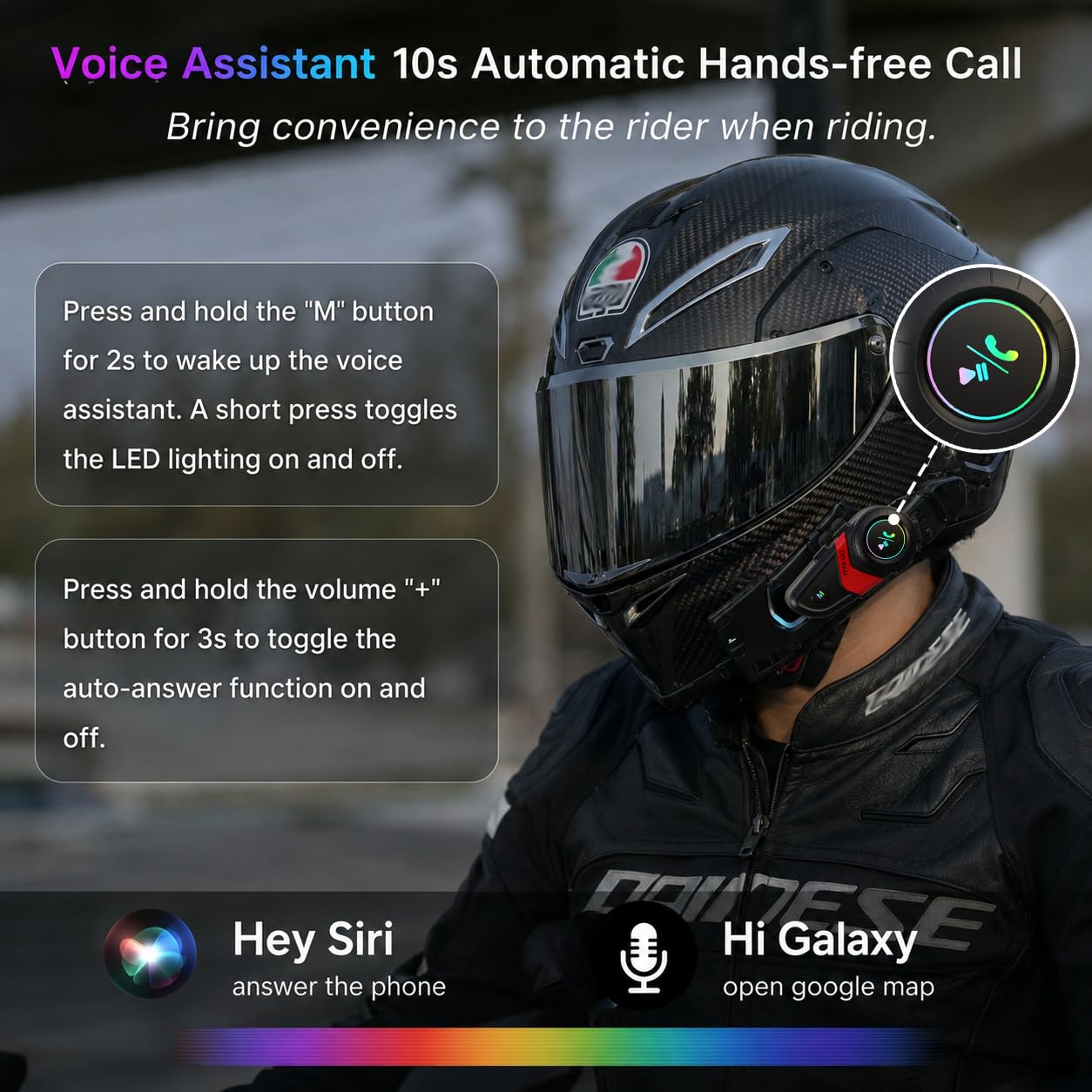 Amazon.com: FEYA Motorcycle Helmet Speakers Super Long Battery Life Helmet Headset with Hi-Fi Sound Quality Dual Noise Reduction IPX6 Automatic Answer/Call Music Control/AI Voice/Soft & Hard Mic 1 Pack - Multi : Amazon.com: FEYA Motorcycle Helmet Speakers Super Long Battery Life Helmet Headset with Hi-Fi Sound Quality Dual Noise Reduction IPX6 Automatic Answer/Call Music Control/AI Voice/Soft & Hard Mic 1 Pack - Multi :