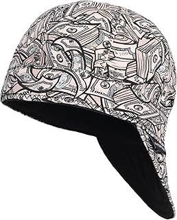 ARCCAPTAIN Reversible FR Cotton Welding Cap, 8-Panel Fit, 7 3/8