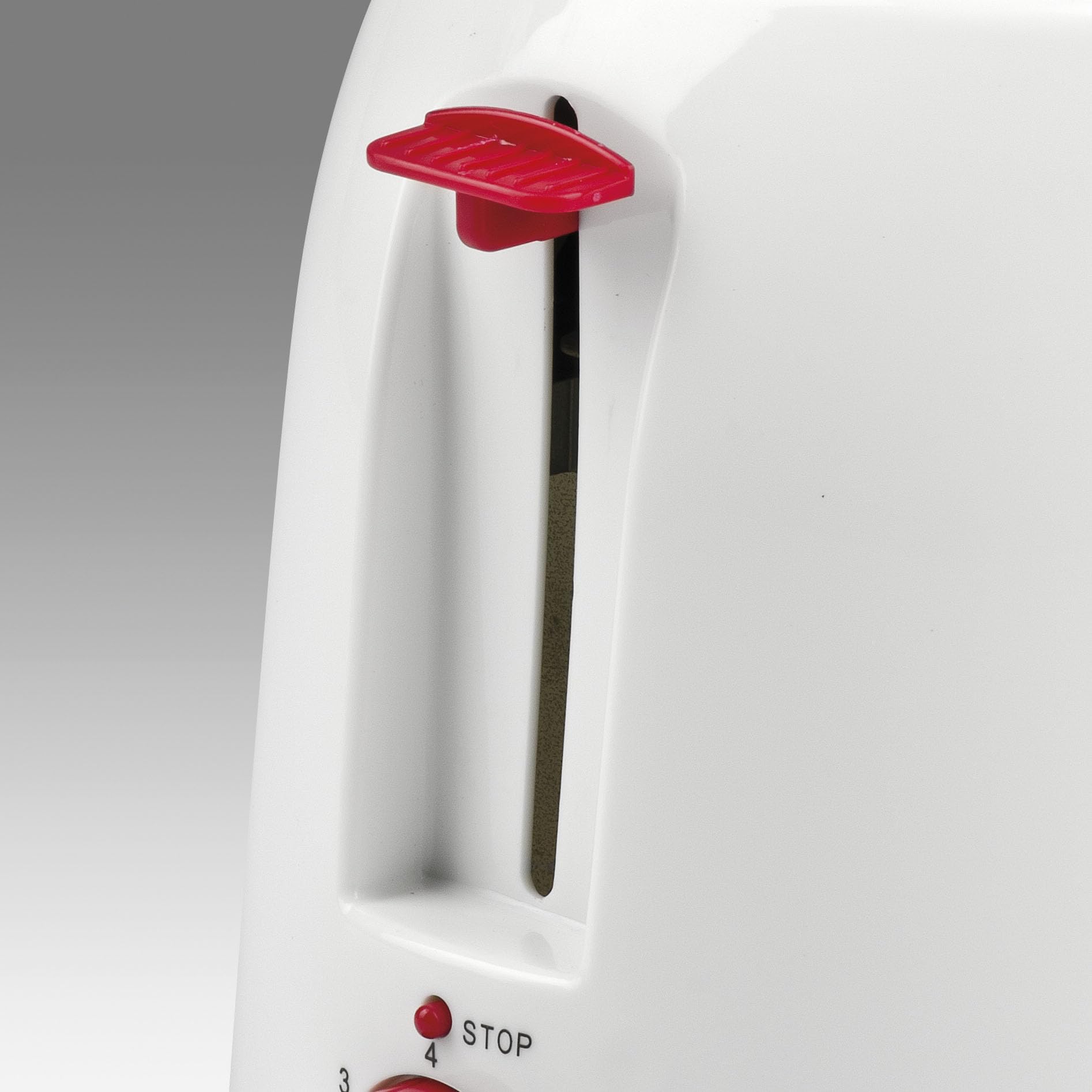 Girmi TP10 Tostapane, 750 W, Plastica, Acciaio Inossidabile, 2 Scomparti, Bianco