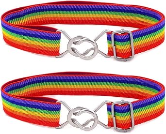 Kids Toddlers Belts Elastic Stretch Adjustable Belt For Small Boys Girls School Uniforms With Easy Buckle