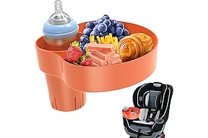 Kids Car Seat Tray: Road Trip Snack Cup for Toddlers