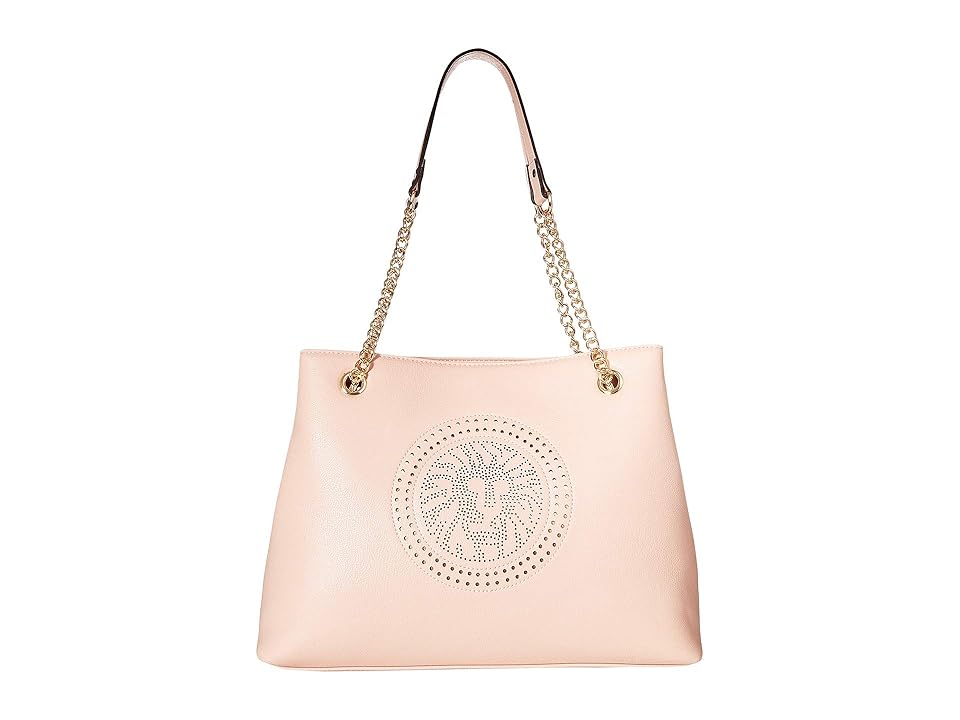 

Anne Klein Perf Lion Chain Tote (Blush/Platinum) Tote Handbags, Pink