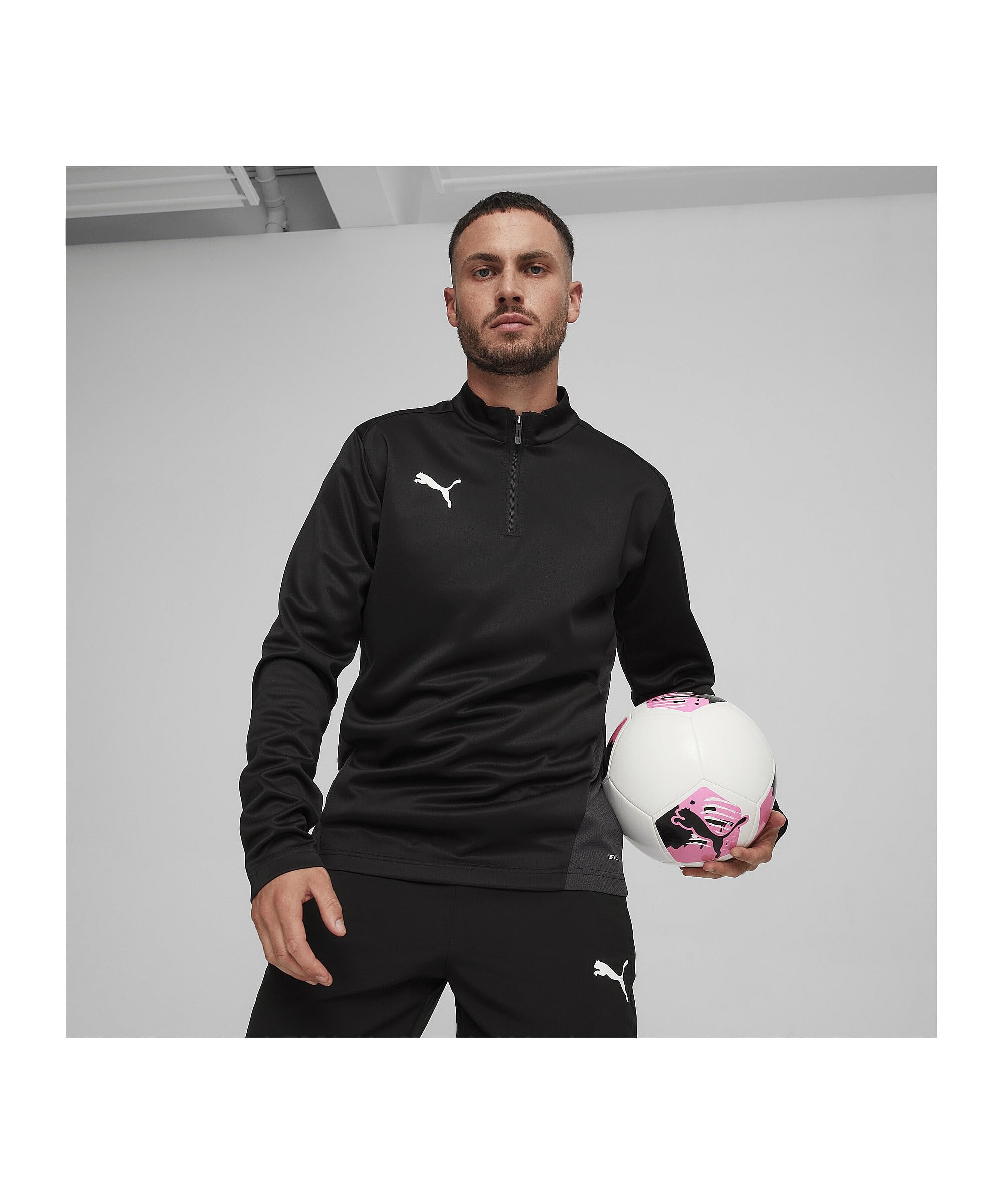 PUMA Teamgoal Training 1/4 Zip Top Parte Superior Ajustada Hombre