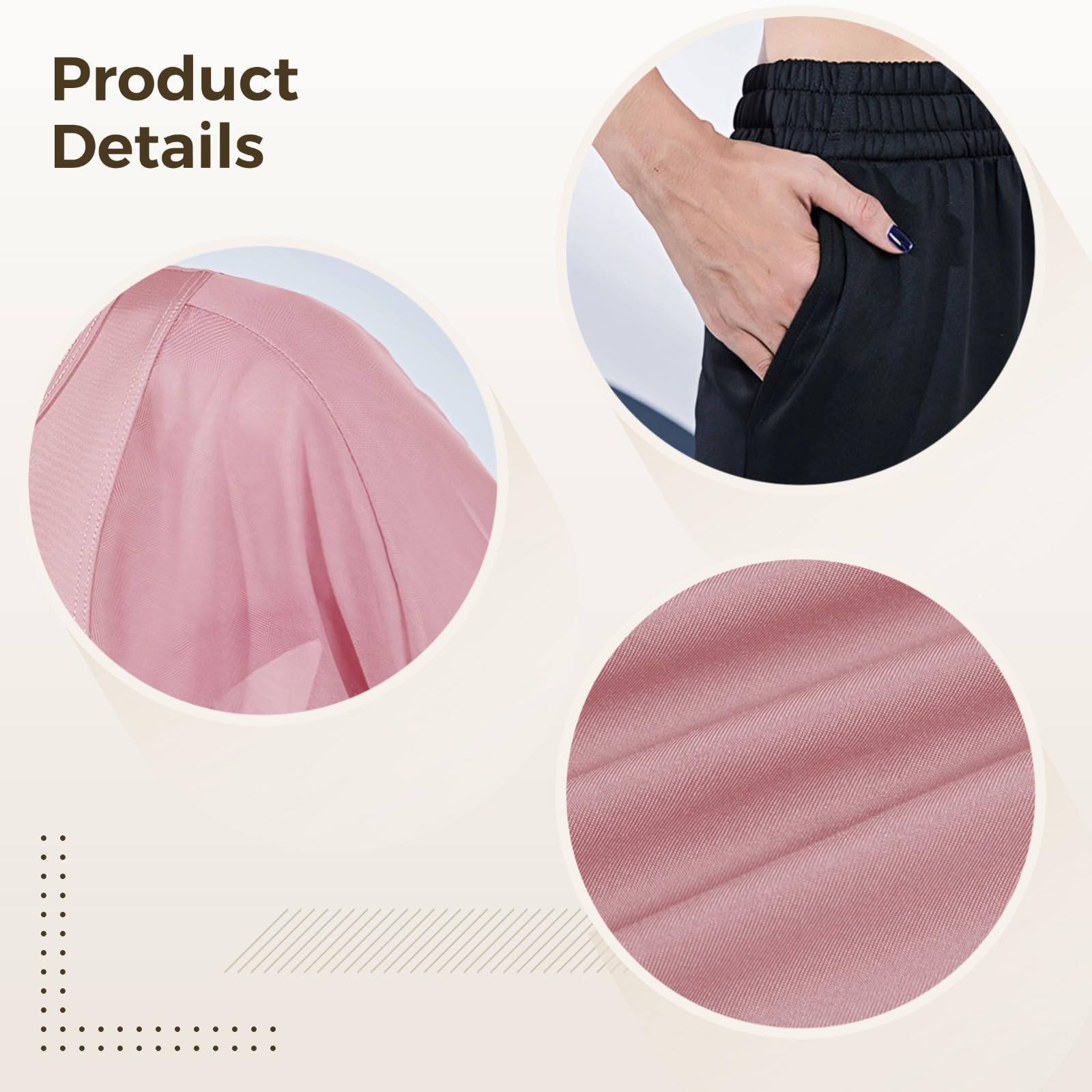 Ensemble de Pilates noir pour femme, haut et bas noir, taille XXL, taille extensible, polyester-élasthanne évacuant l'humidité, rose, Taille unique