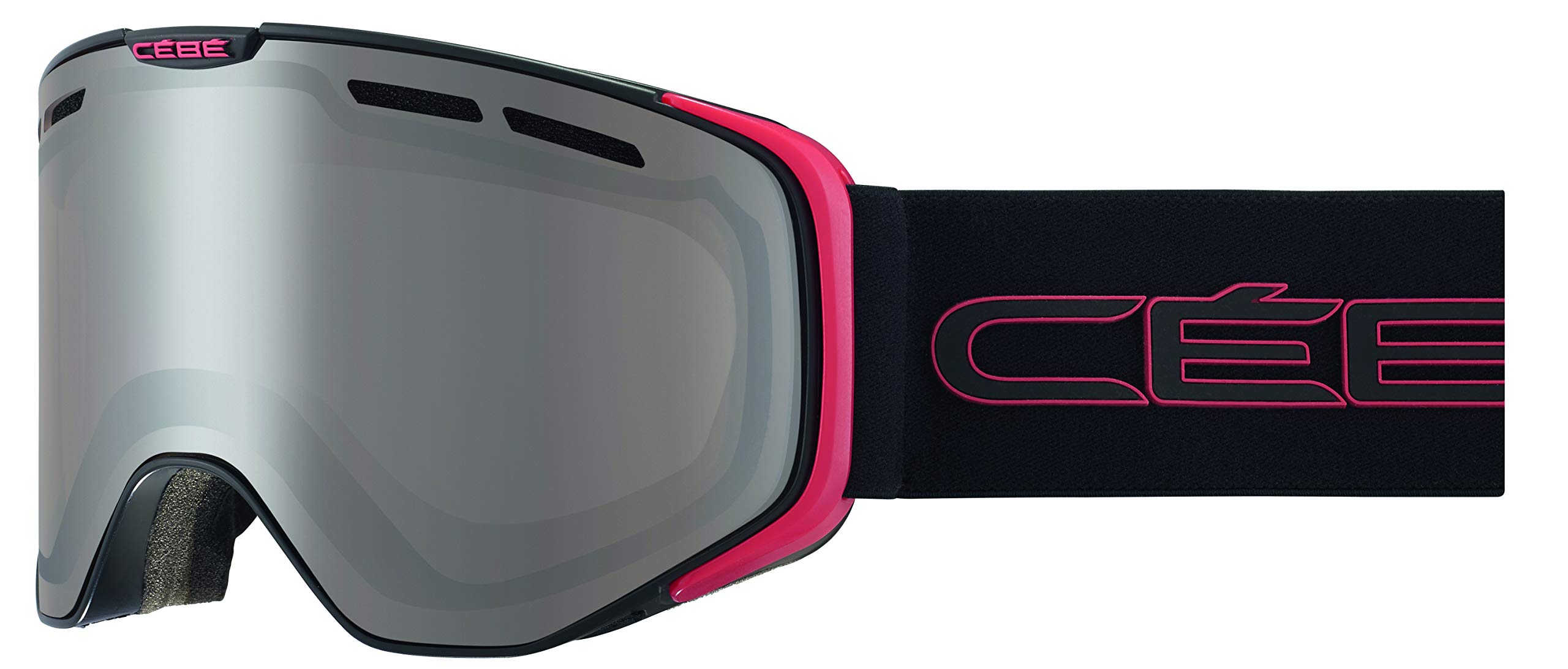 Cébé Versus Unisex Adult Ski Mask, Black Red Matt, L Sports & Outdoors