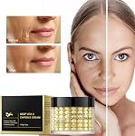 Crème du visage de la capsule de vitamine C profonde, crème faciale d'hydratant, crèmes du visage d'or de la gélule pour raffermir & Anti-rides 4.94 OZ