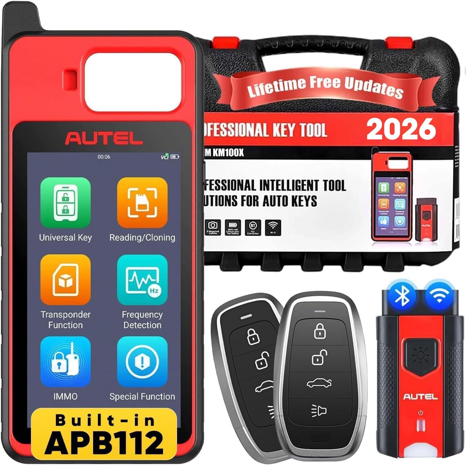 Autel Diagnostic Auto MaxiIM KM100 (X) Outil Programmation Clés