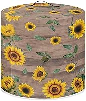 Vista 29 de Cubierta antipolvo para olla a presión de 6 cuartos, freidora de aire, arrocera, cubiertas antipolvo para electrodomésticos de cocina con bolsillos