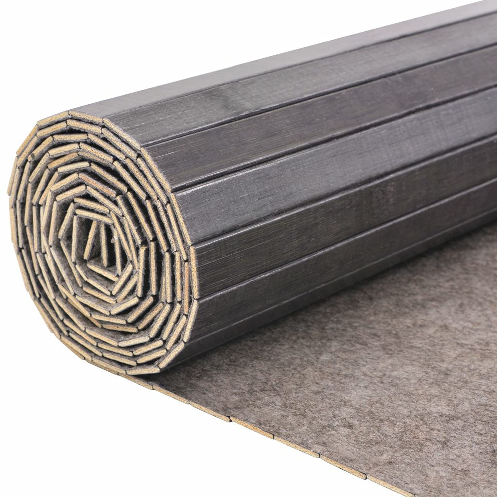 Biombo Divisor de bambú Gris 250x165 cm separadores ambientes Paneles
