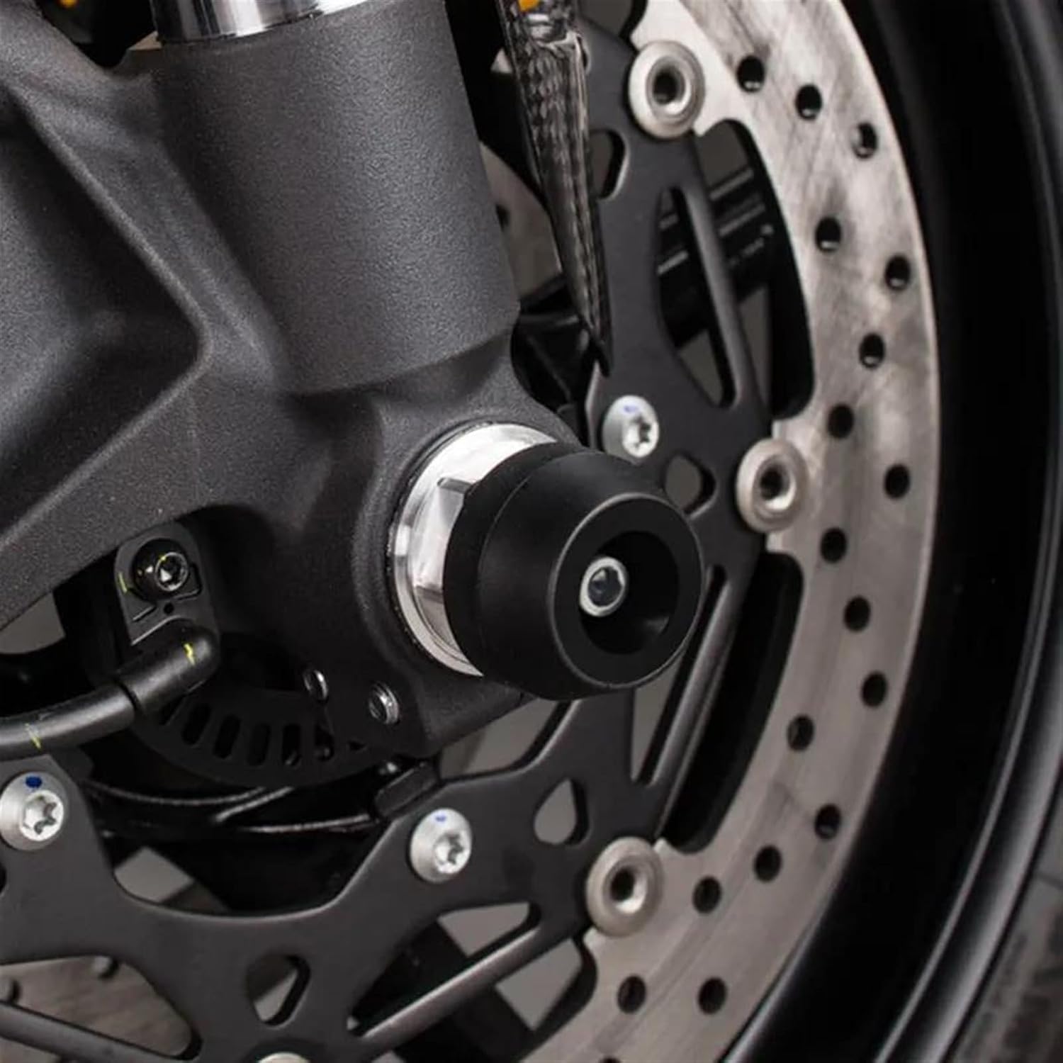 Protector Frames for Suzuki GSX-R1000 GSXR1000 gsxr 1000 2001-2004 Motorcycle Front and Rear axle Fork Collision Slider Wheel Guard Crash Pads (Color : Rear Wheel Gold15)