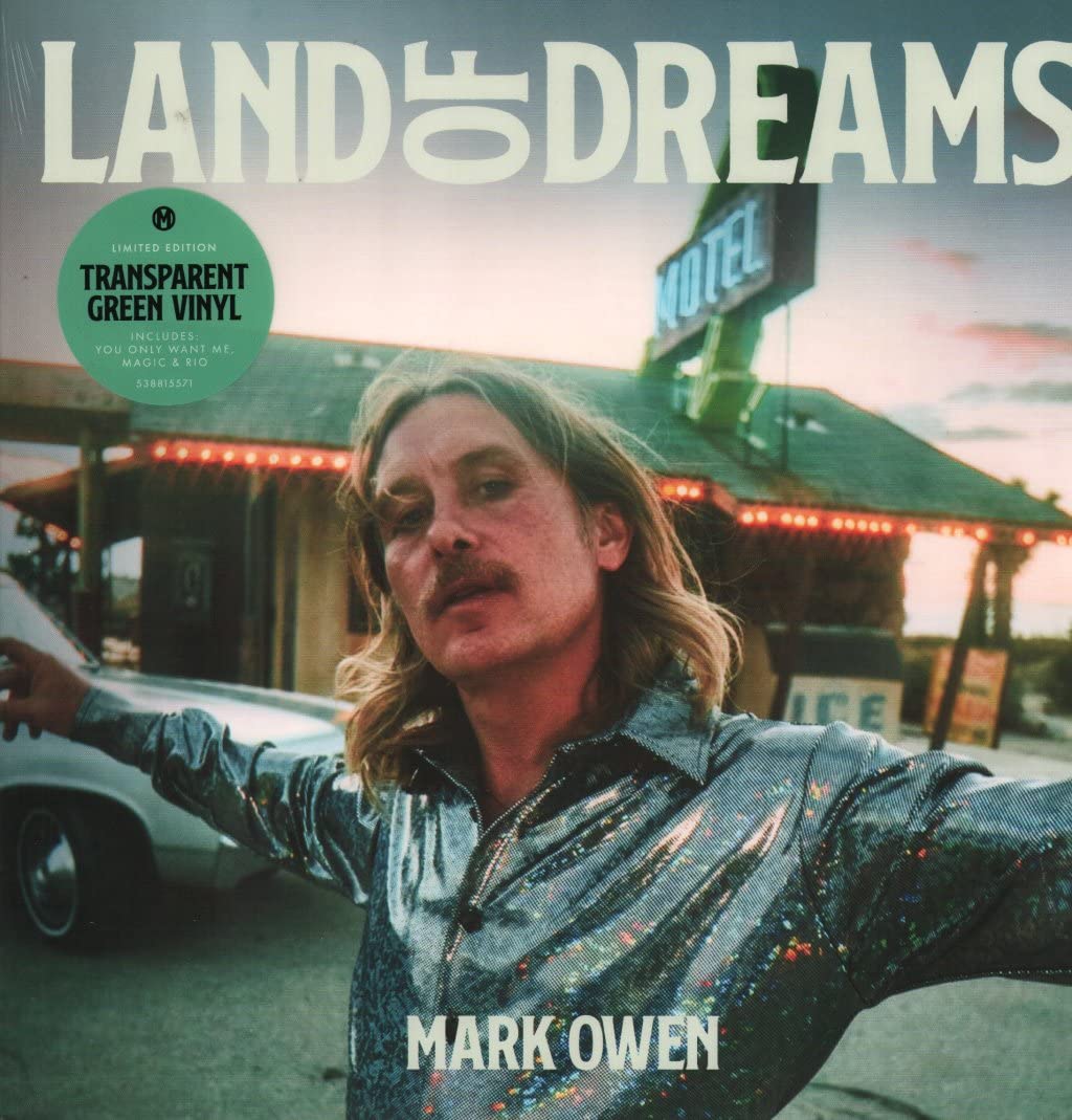 Mark Owen – Land Of Dreams (Green Transparent Vinyl) New Sealed Damaged Sleeve