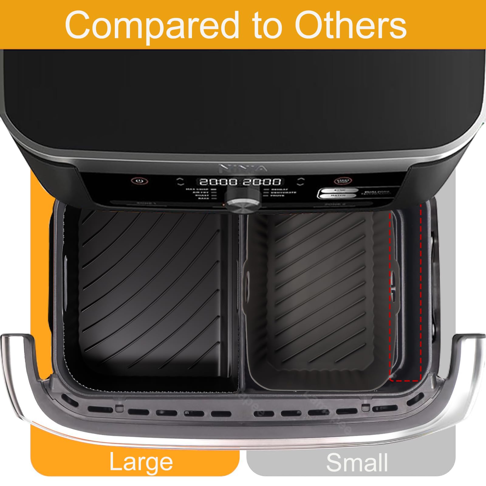 Friteuse Sans Huile Ninja Foodi Flex 10,4 L | AF500EU