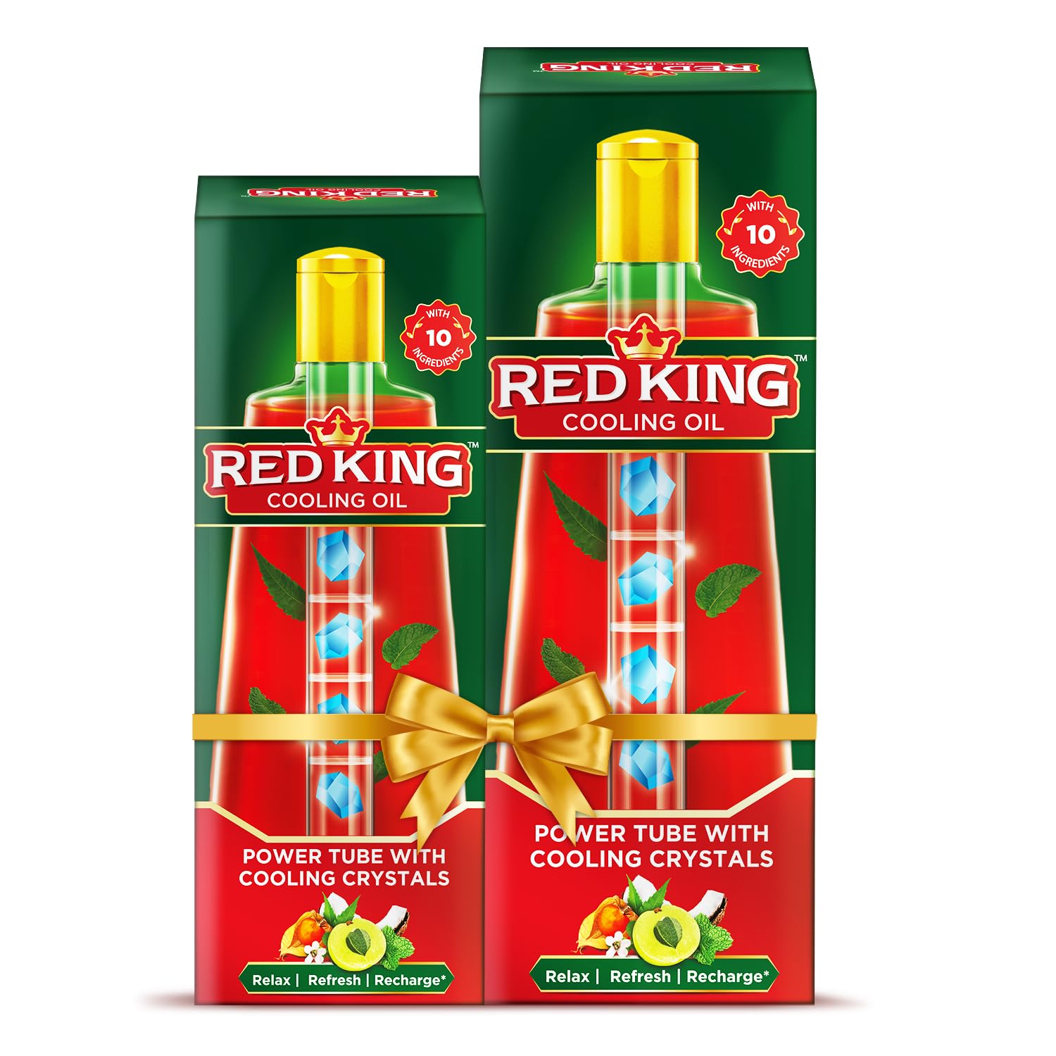 Red King Cooling oil|Non sticky| Power of 10 Ayurvedic ingredients| Relieves Fatigue, Sleeplessness, Headache and Stress, 280 ml + 180 ml combo (B0C89SWY24) Amazon Price History, Amazon Price Tracker