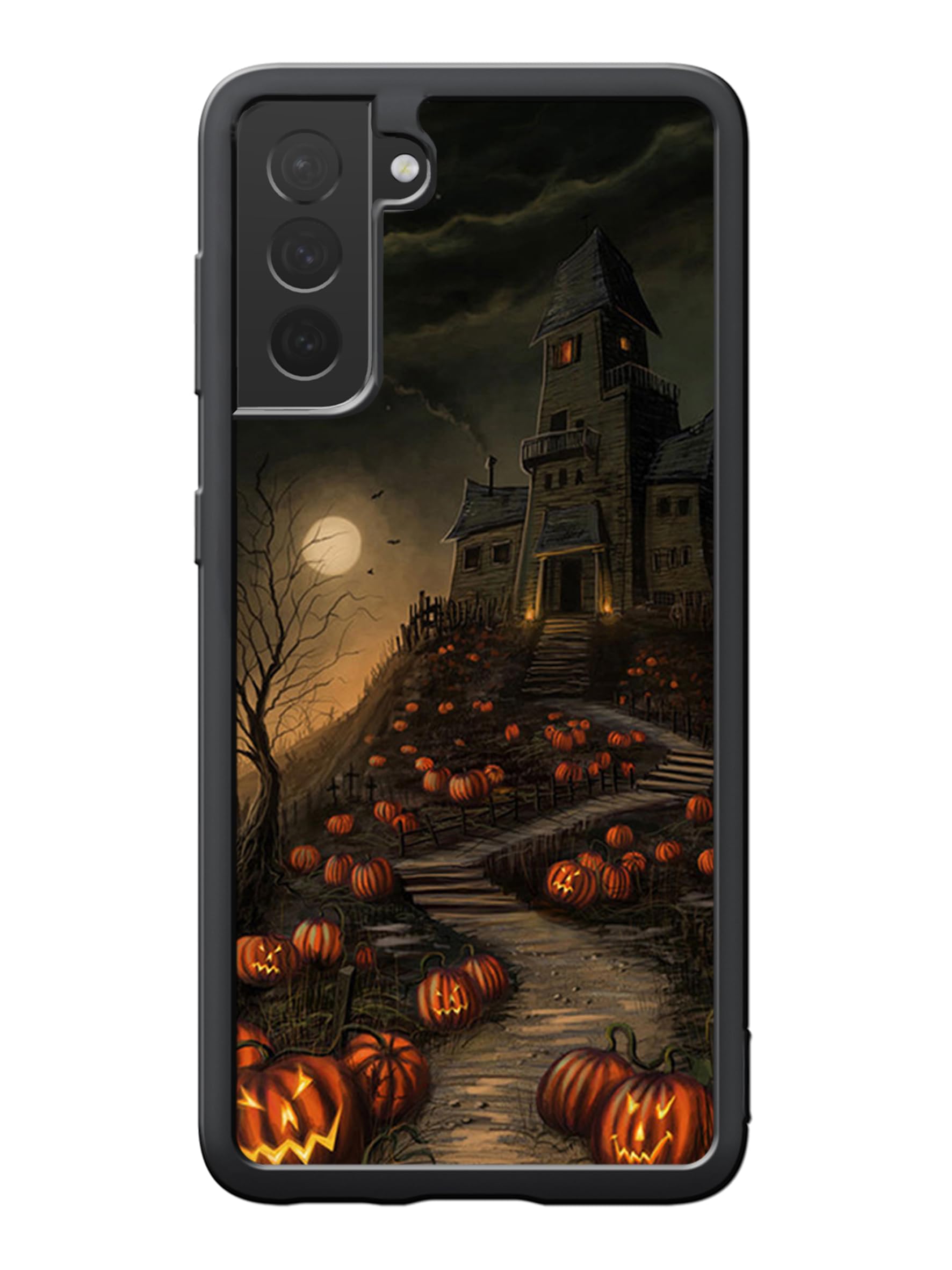 Coque Samsung S21 contre les rayures avec décor Halloween