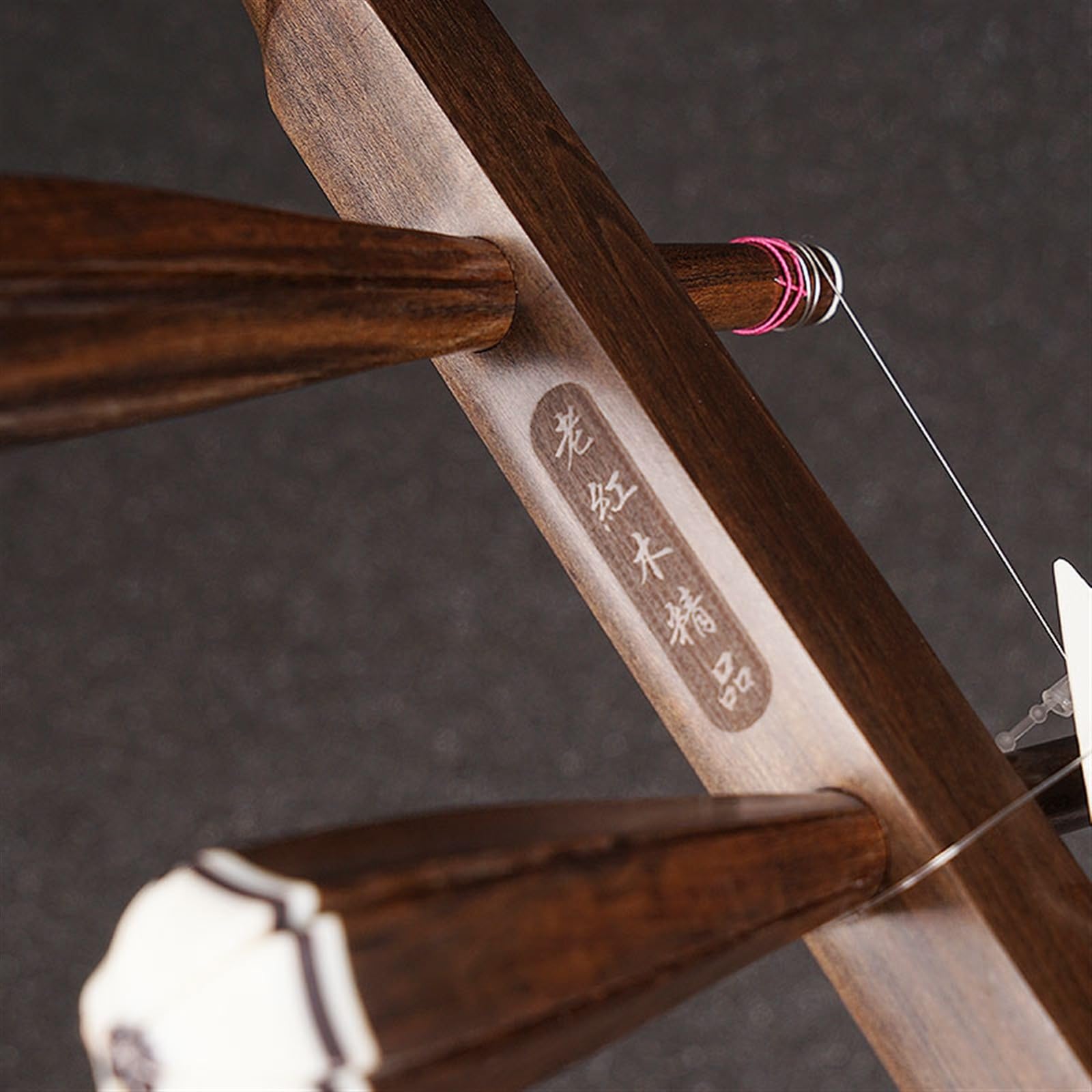 Suzhou – Instrument Erhu Hexagonal En Acajou Ancien, Professionnel, Type De Jeu Pour Adulte, Avec Étui Rigide Professionnel Erhu