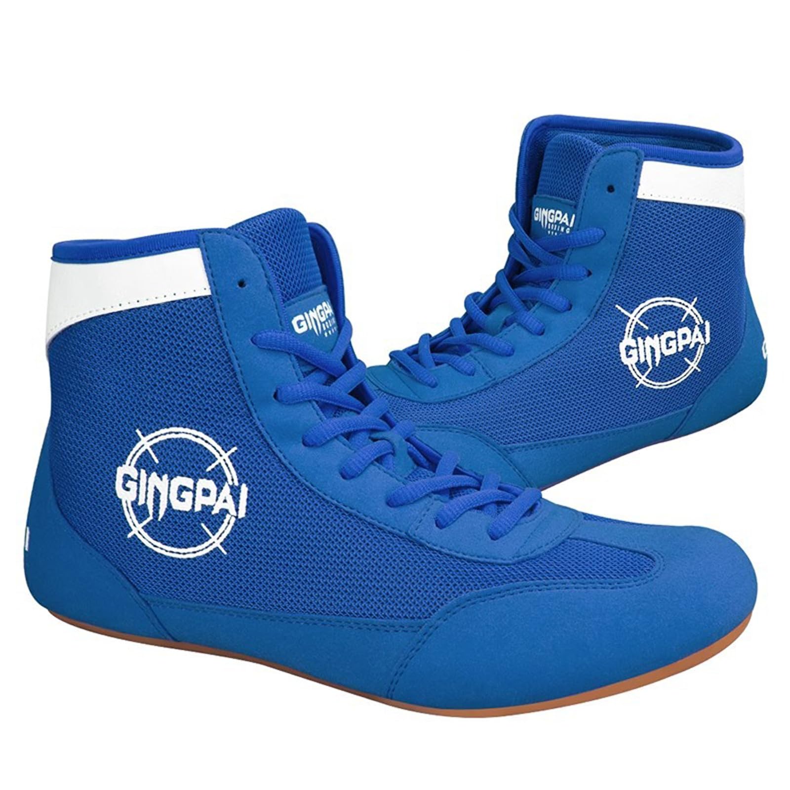 Scarpe da Boxe,Scarpe da Boxe Wrestling per Uomo Donna,Boxe Scarpe da Allenamento,Scarpe da Sollevamento Pesi per Bodybuilding,Antiscivolo,per MMA,Wrestling,Boxe,Powerlifting,Palestra