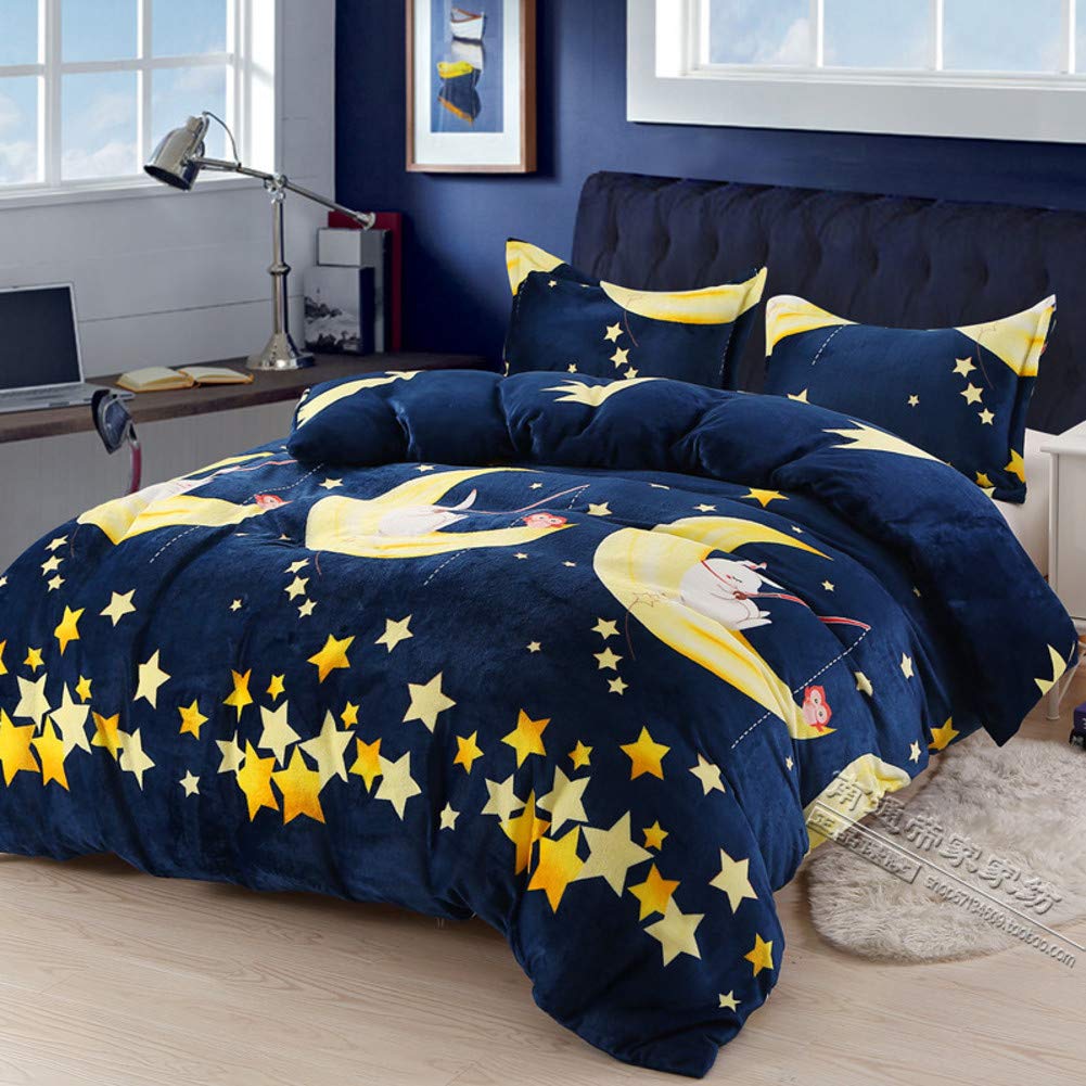 Funda nórdica hipoalergénica gruesa y suave de invierno reversible 180x200