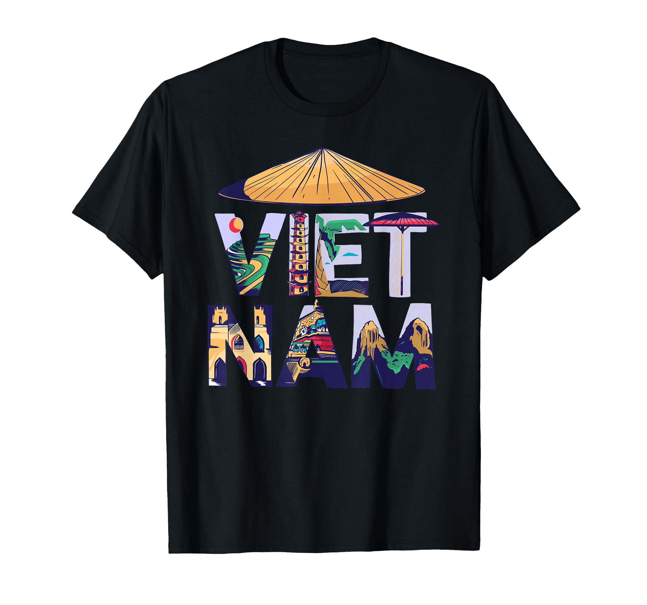 Vietnam Southeast Asia Souvenir Holidays in Paradise Gift T-Shirt