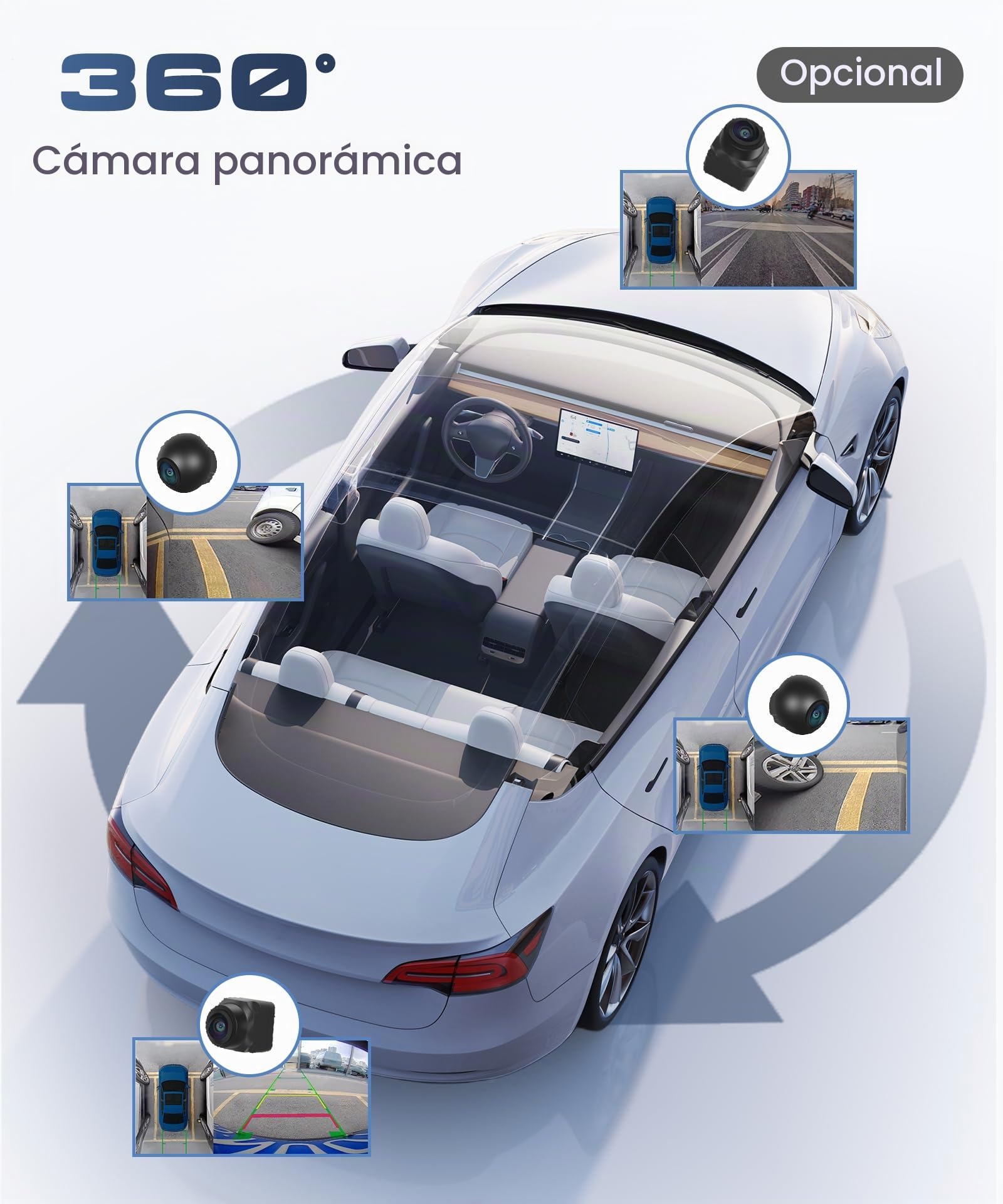 [6G+128G 8 Core] Rimoody Android Radio de Coche 2 DIN, 9 Pulgadas Pantalla Táctil Radio 2 DIN con Carplay Android Auto Inalámbrico Mirror Link Bluetooth FM/RDS/EQ/DSP WiFi GPS Cámara Trasera