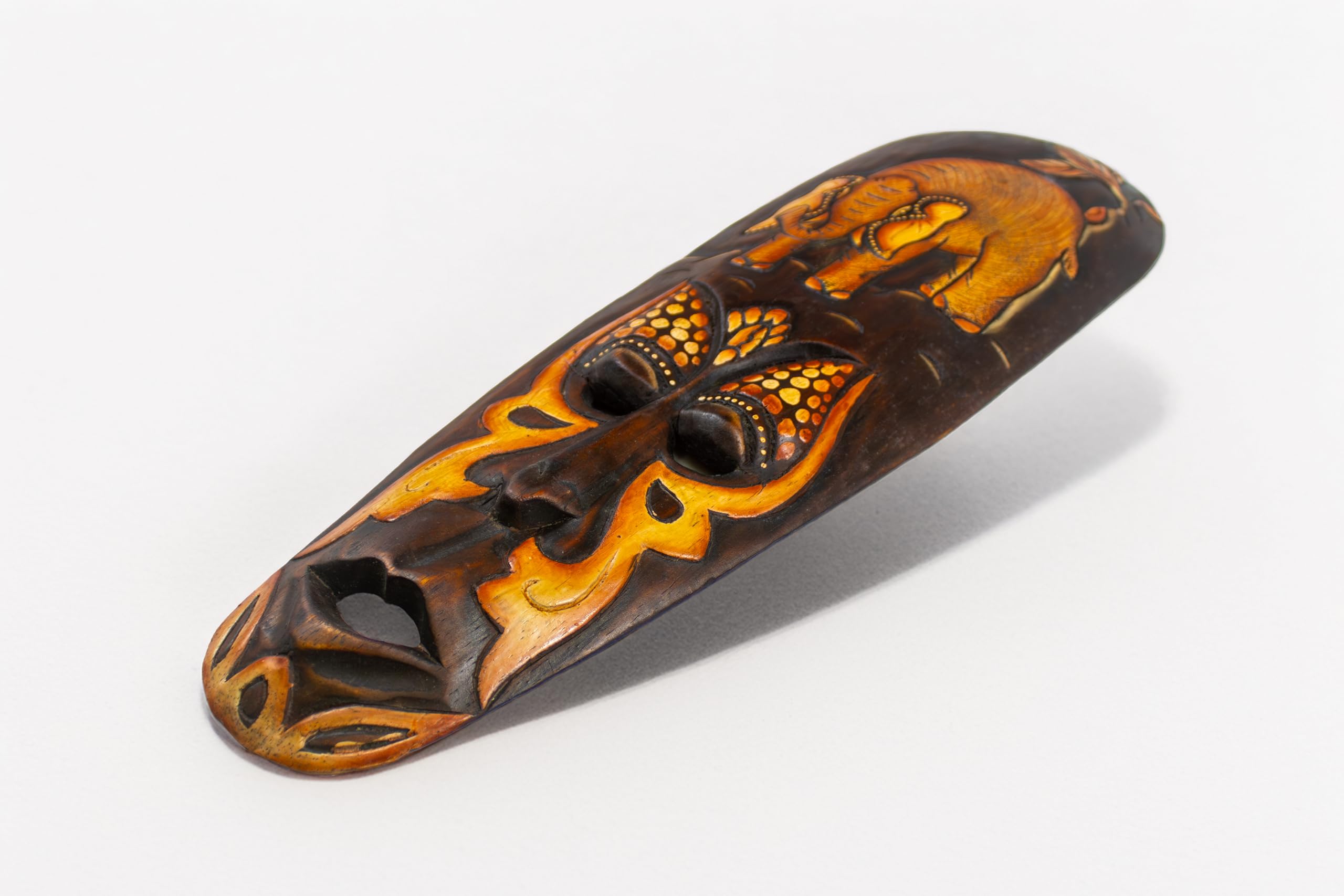 Maschera Bumbo, a scelta in 50 cm o 100 cm, Legno di maschera in Bali, Maschera da parete