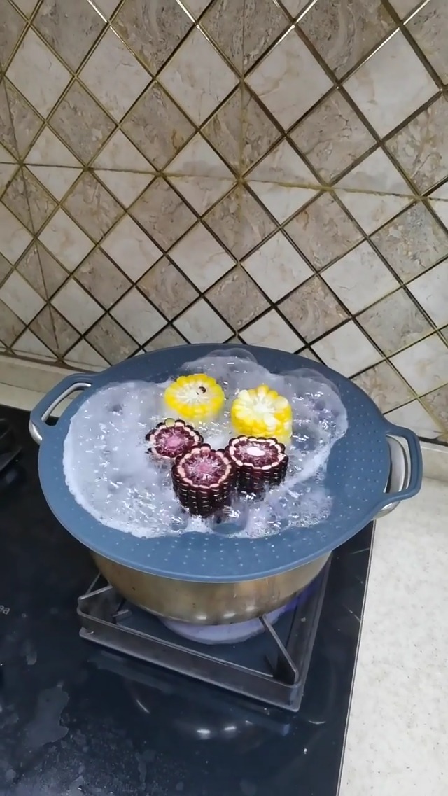 Coperchio Anti-Schizzi In Silicone 29cm - Copripentola Universale Per Cucina Senza Trabocchi - Foto 4