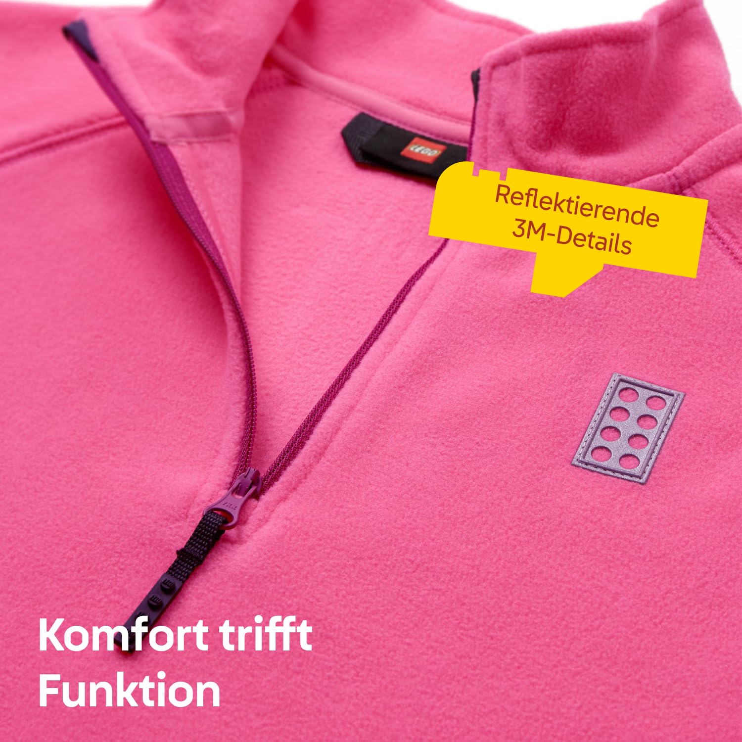 Kabooki LEGO® Pullover – Pink – LWSINCLAIR 702