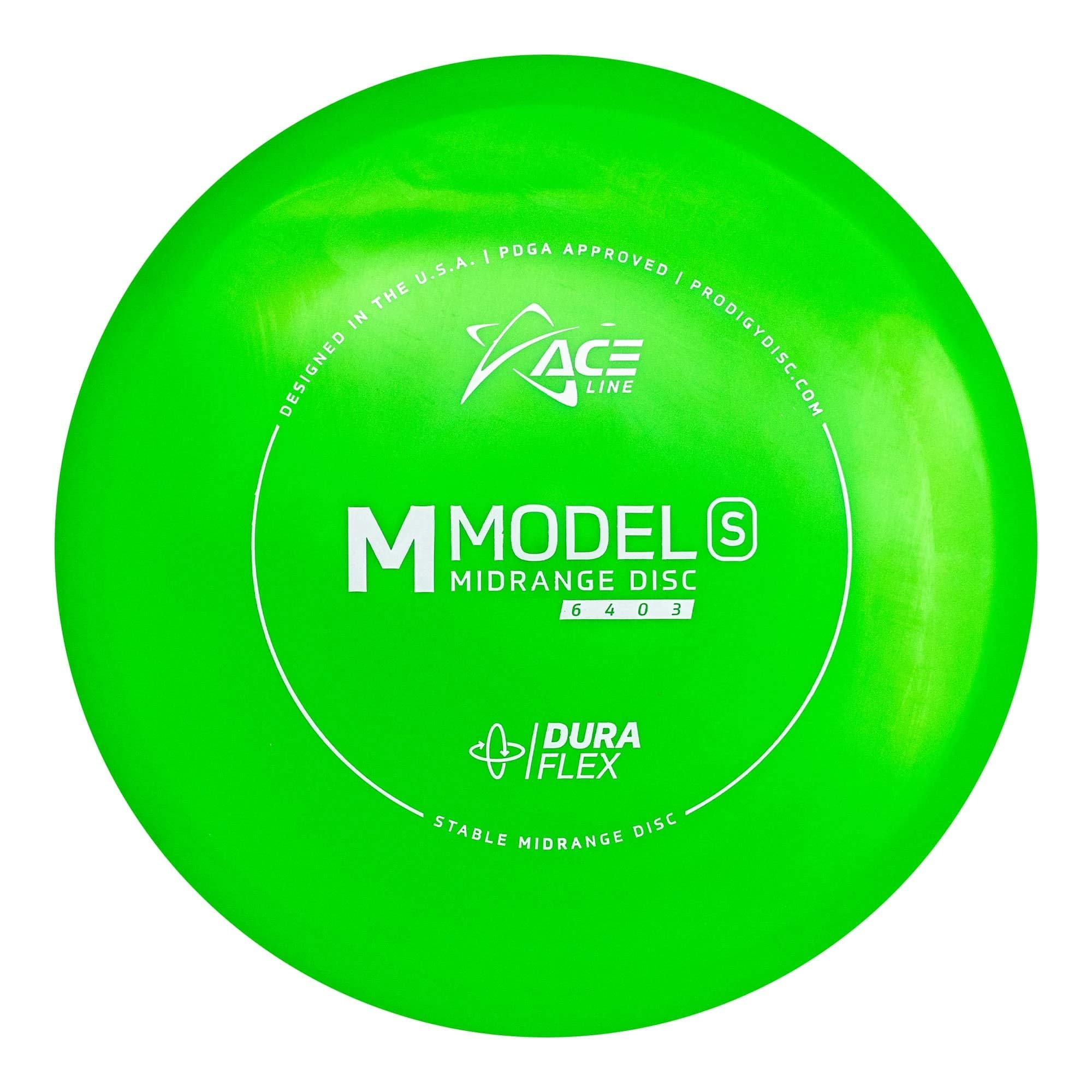 Prodigy Disc Ace Line DuraFlex M Modelo S Disco de golf de gama media 176-180 g